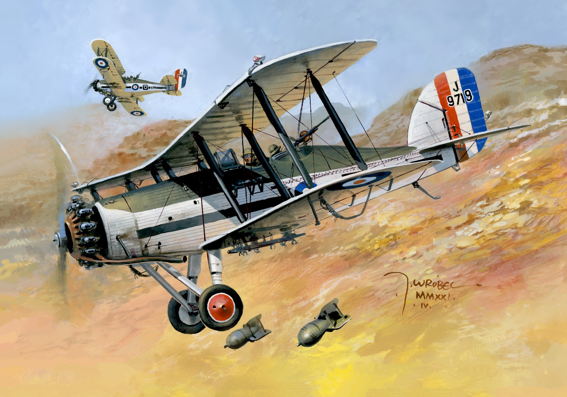 World War Ii War Aircraft Airplane Military Military Aircraft Biplane Royal Air Force Royal Airforce 1944x1361