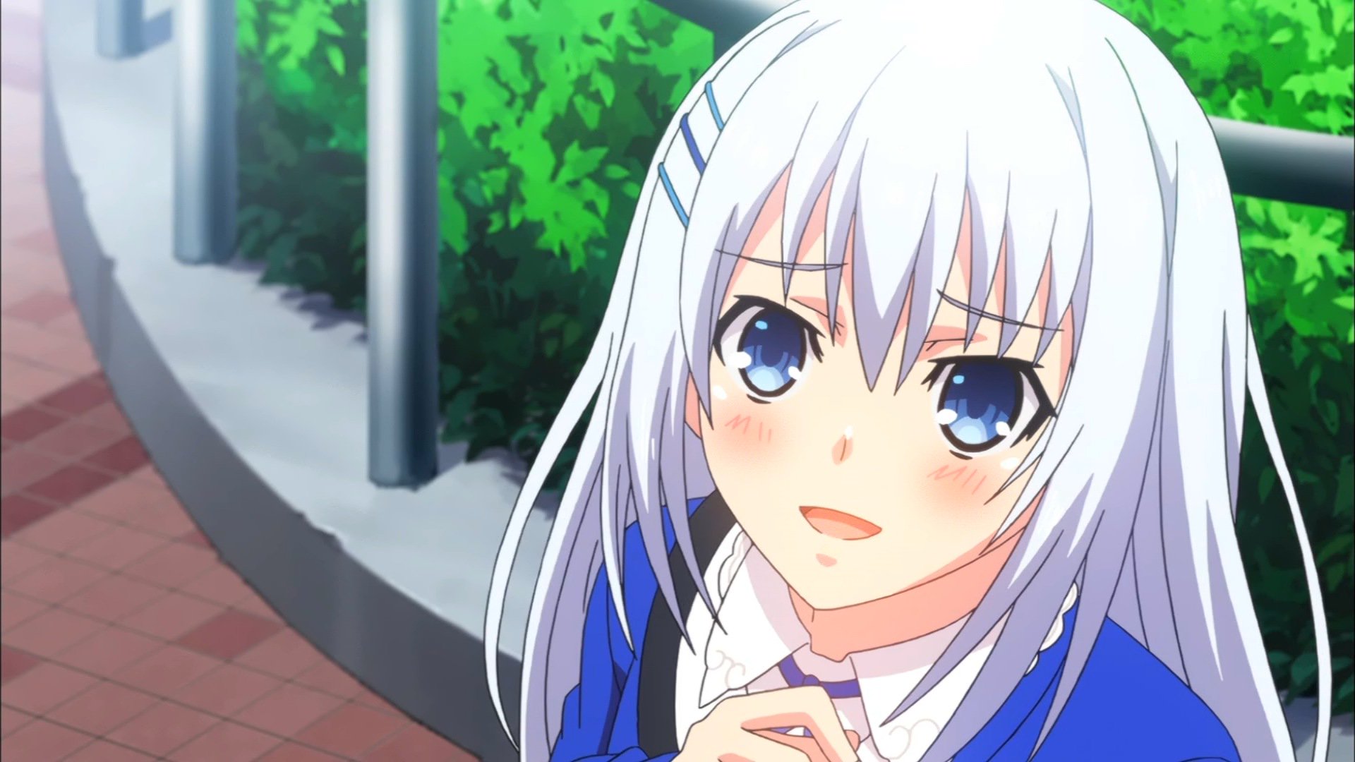 Tobiichi Origami Date A Live Long Hair White Hair Anime Anime Girls Anime  Screenshot Artwork Digital Wallpaper - Resolution:1920x1080 - ID:1300666 -  