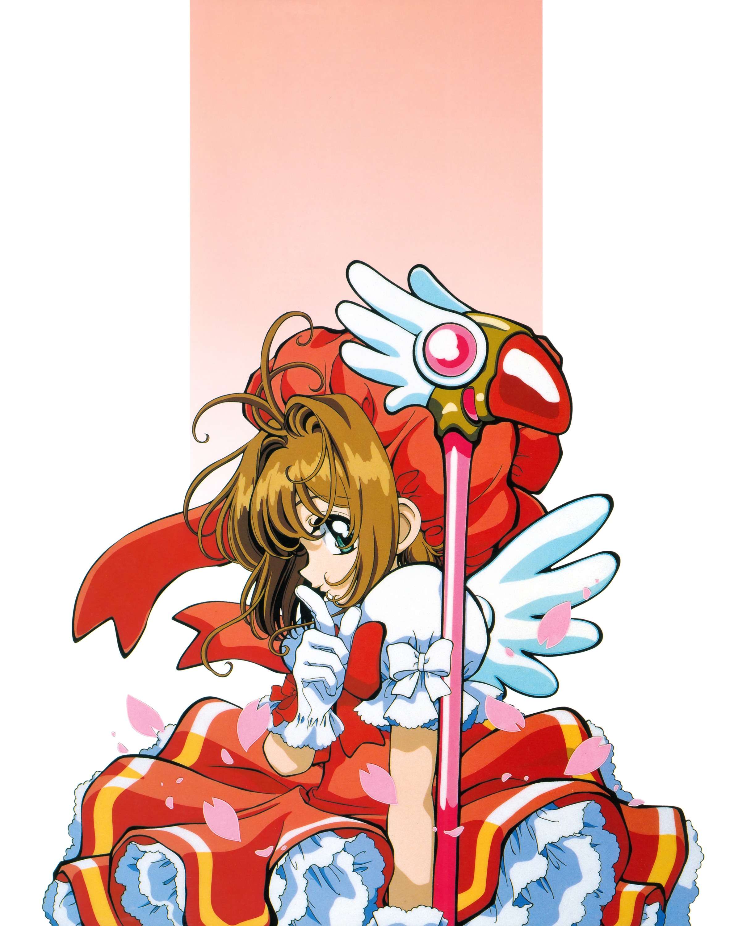 Kinomoto Sakura Cardcaptor Sakura Syaoran Li Anime Anime Girls 2377x3000