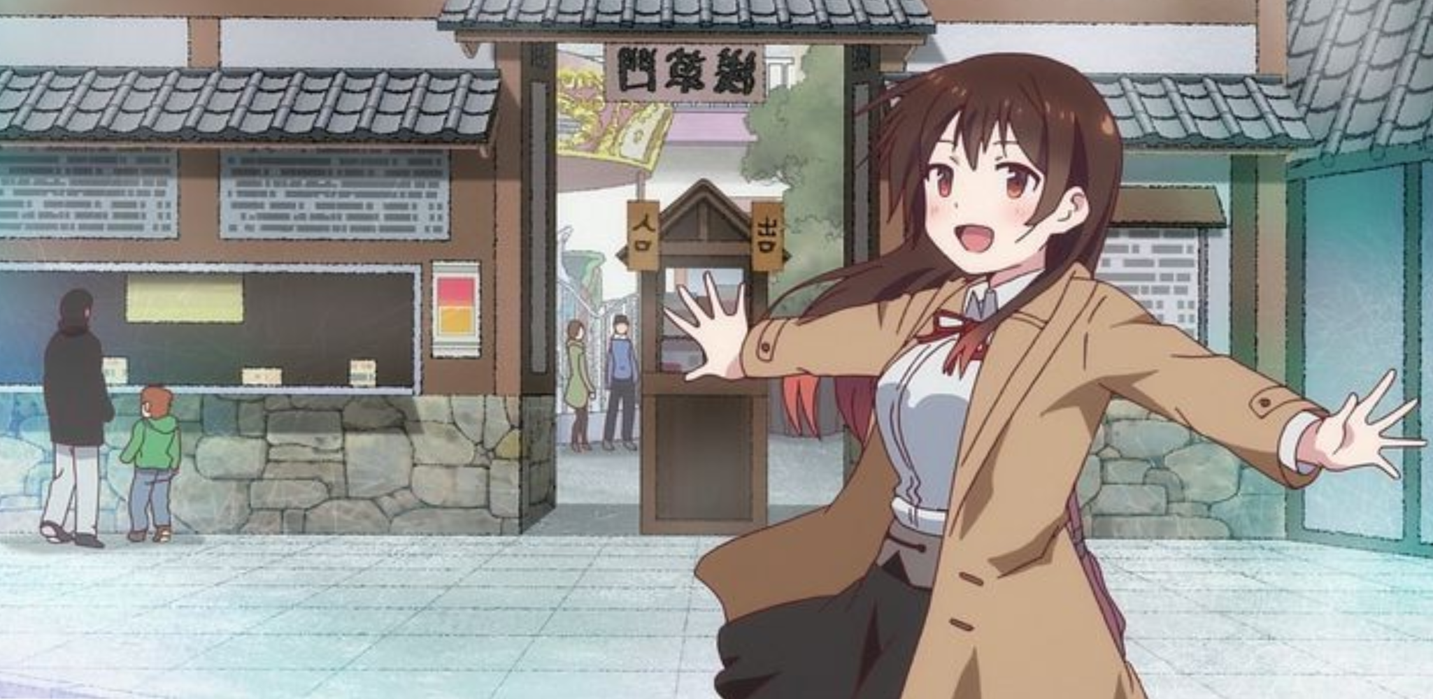 Chizuru Mizuhara Kanojo Okarishimasu Rent A Girlfriend Anime Anime Girls Jacket Anime Screenshot Lon 2049x1000