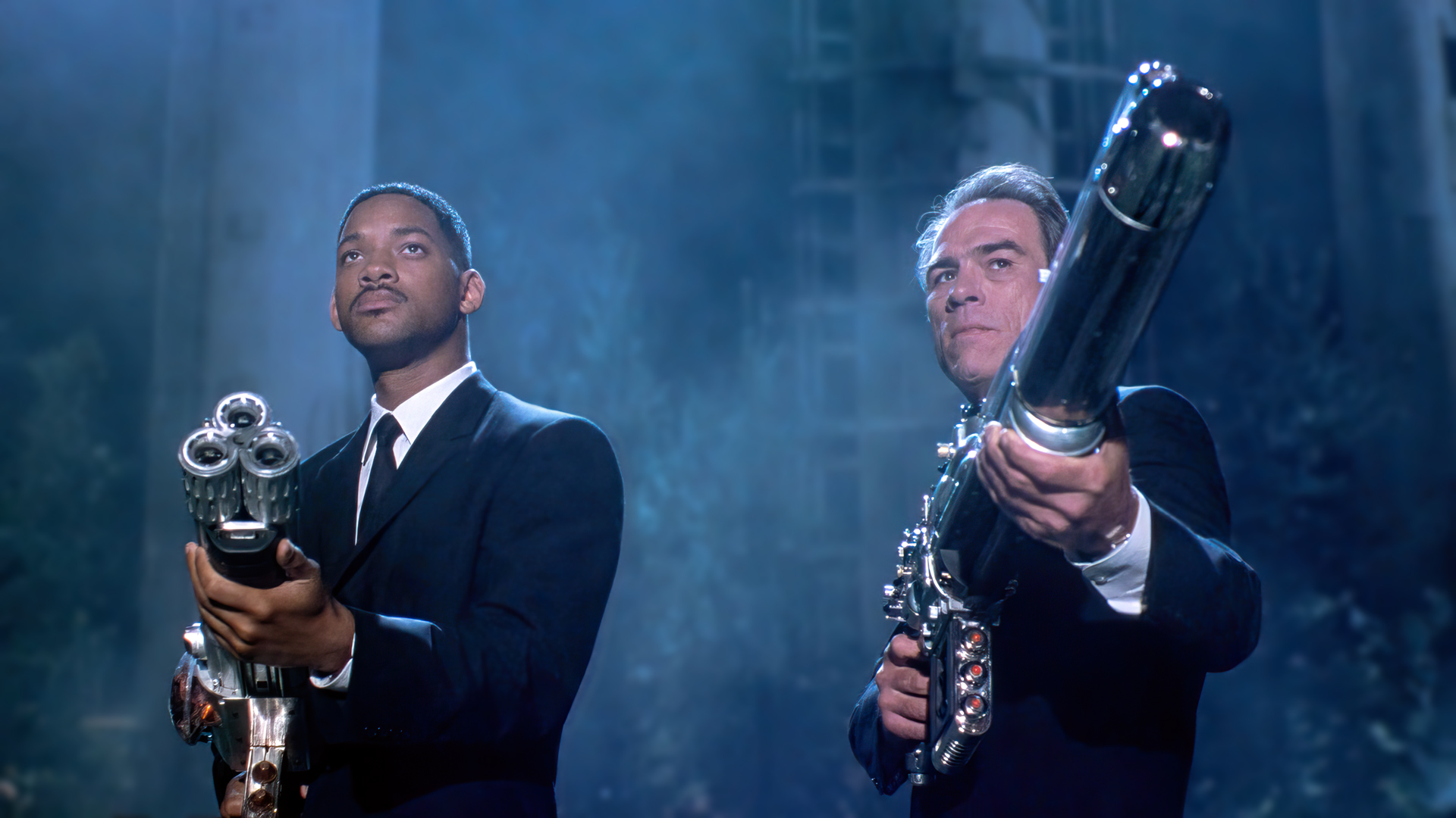 Men In Black Movies Film Stills Agent K Agent J Will Smith Tommy Lee Jones Gun Plasma Gun Blaster 1920x1080