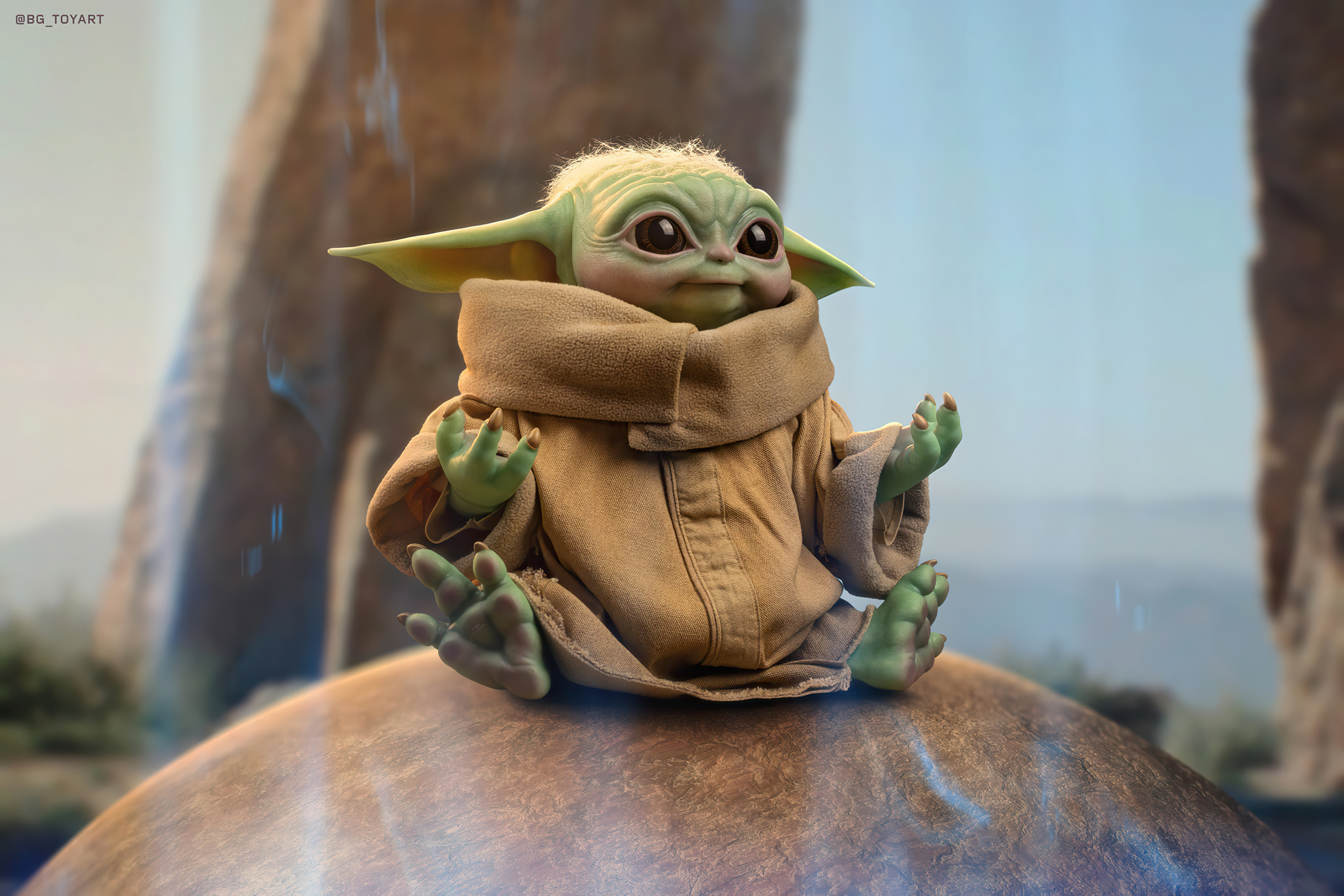 Baby Yoda Star Wars Grogu Star Wars 3840x2561
