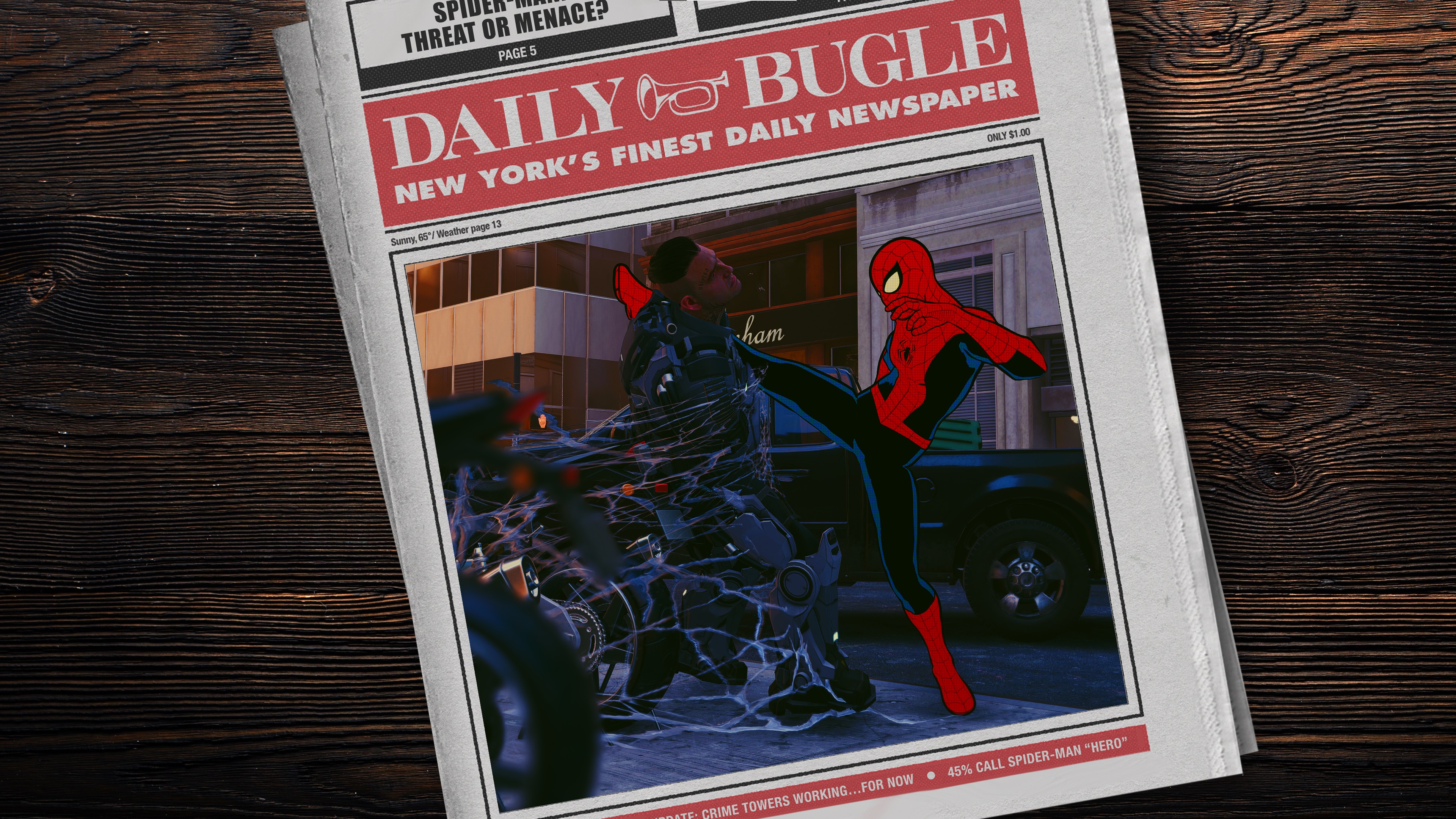 Spider Man Marvels Spider Man Superhero 3D CGi 3840x2160