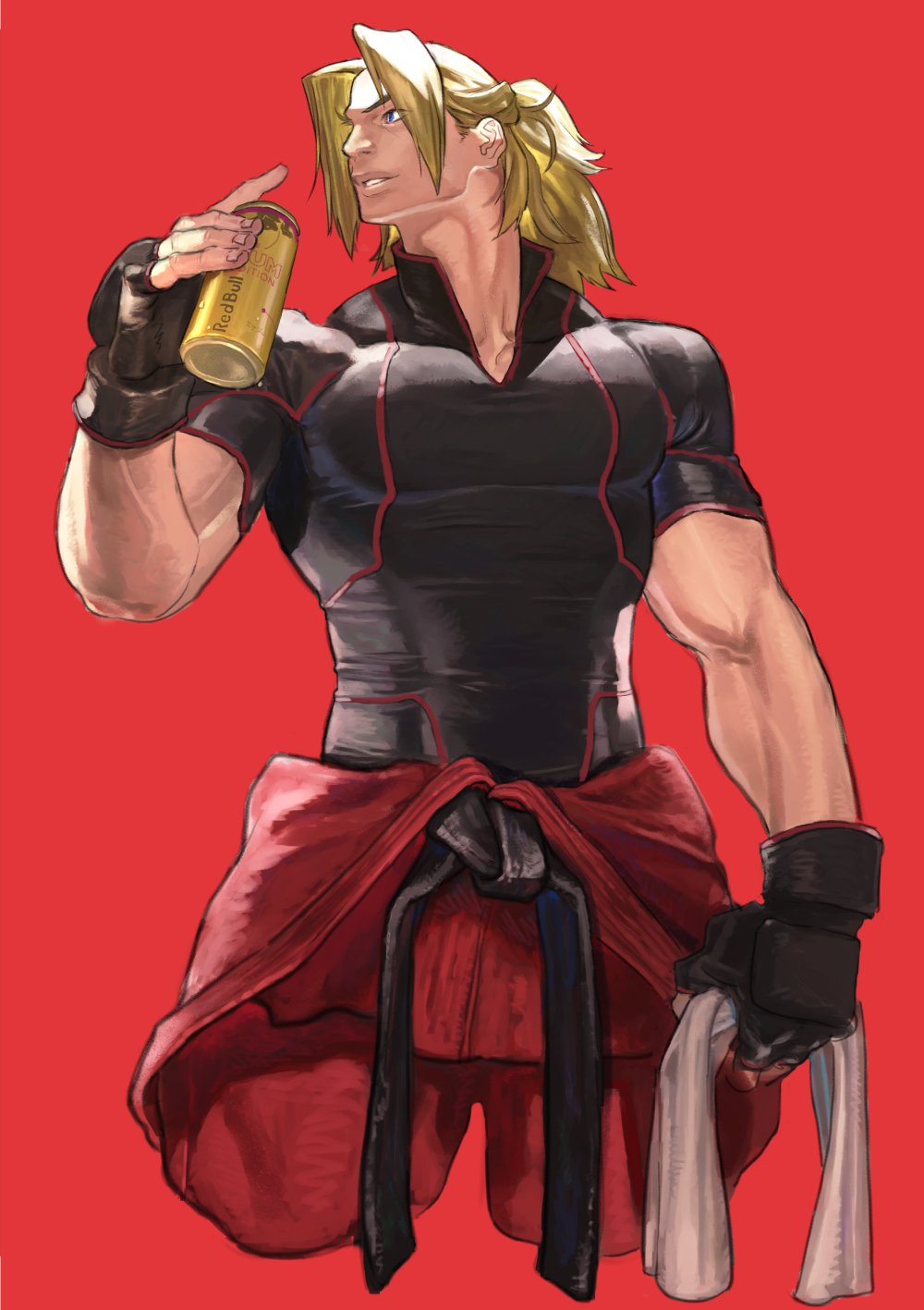 Anime Anime Boys Video Game Characters Video Games Anime Games Street Fighter Ken Masters Short Hair 1000x1417