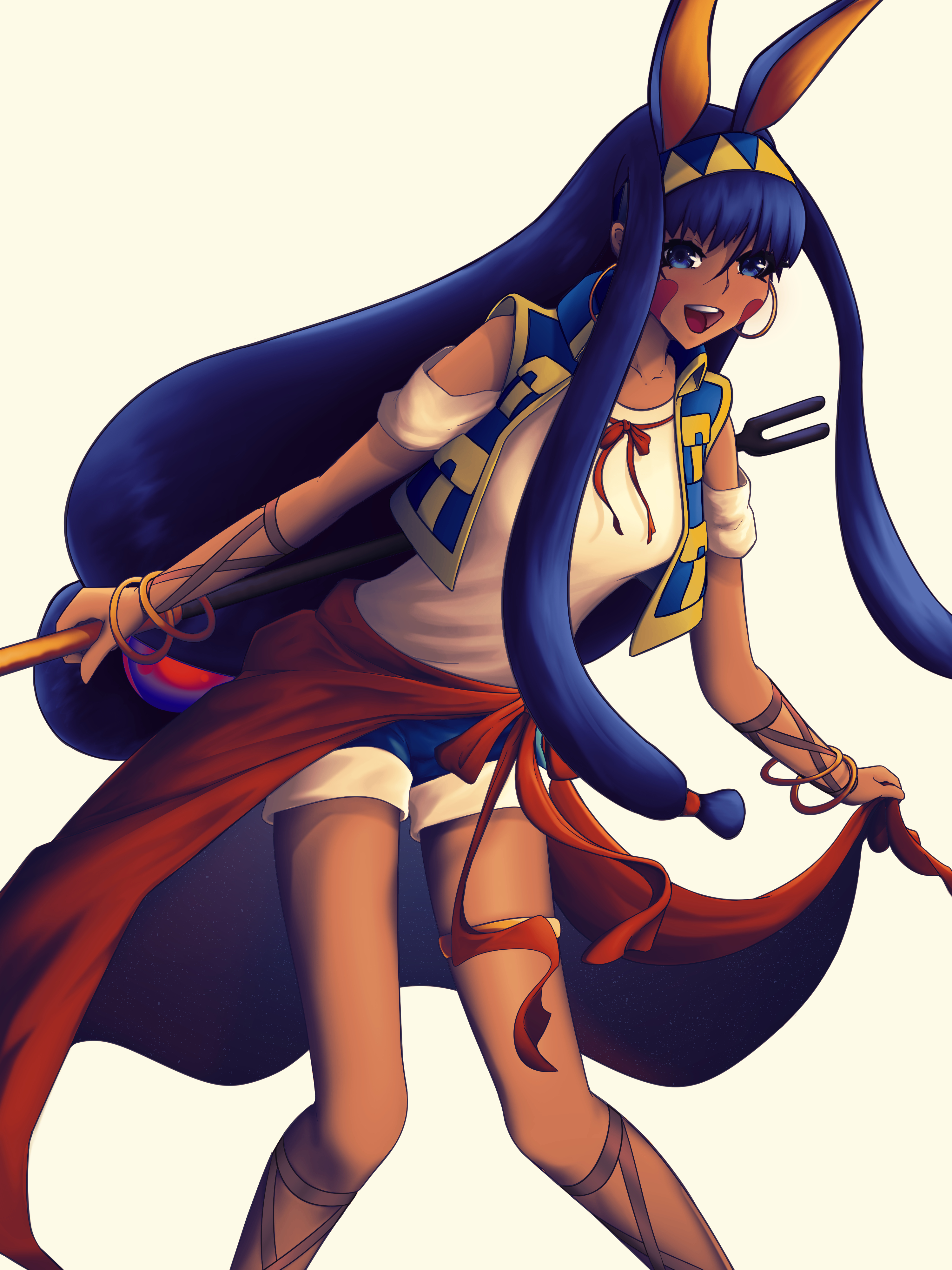 Nitocris Fate Grand Order Fate Series Fate Grand Order Anime Anime Girls Long Hair Purple Hair Artwo 3000x4000