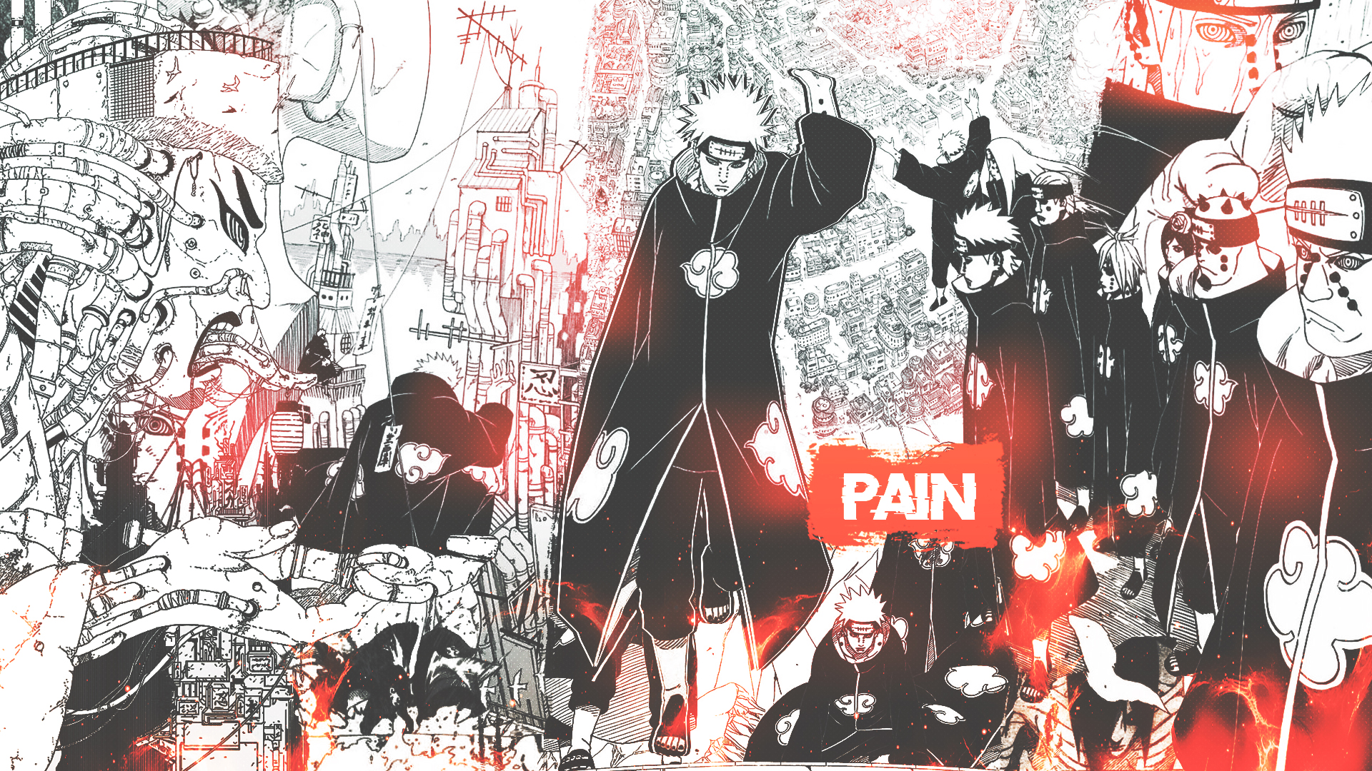 Collage Naruto Anime DinocoZero Manga Anime Boys 1920x1080