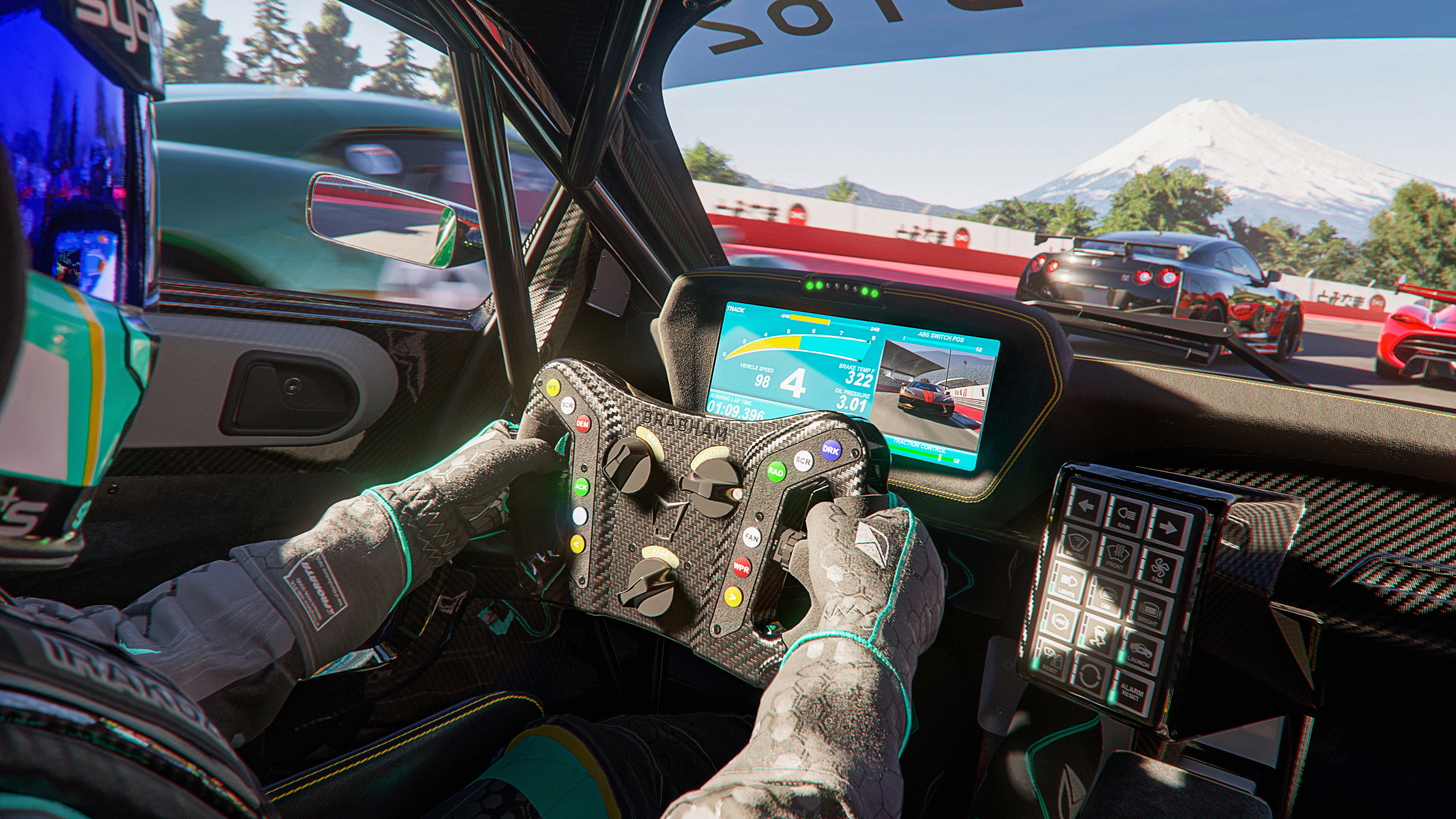 Forza Motorsport Xbox Car Car Interior 4K Turn 10 Studios PlaygroundGames Video Games Race Cars 3840x2160