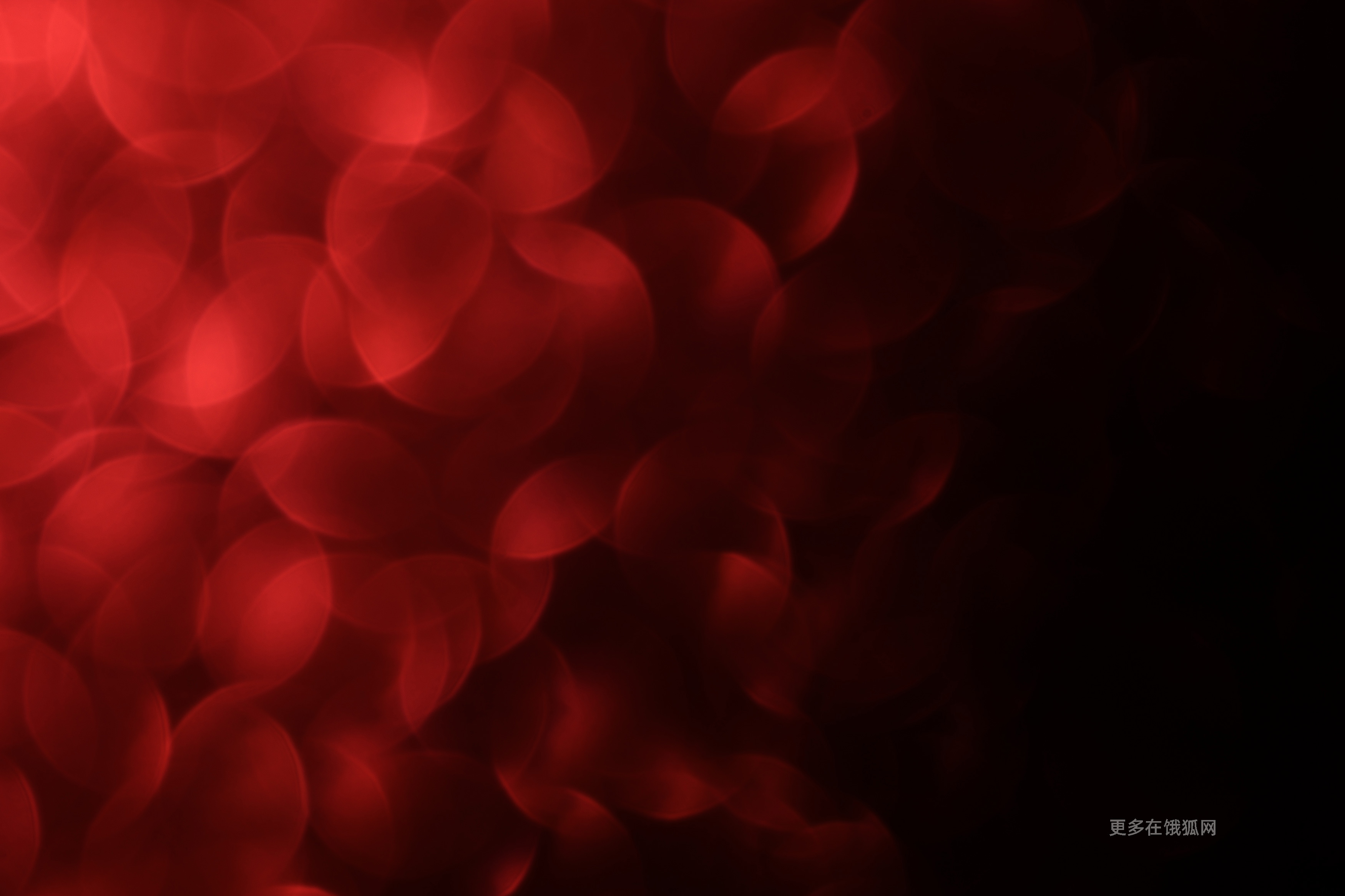 Abstract Red Background Bokeh Red 3500x2334