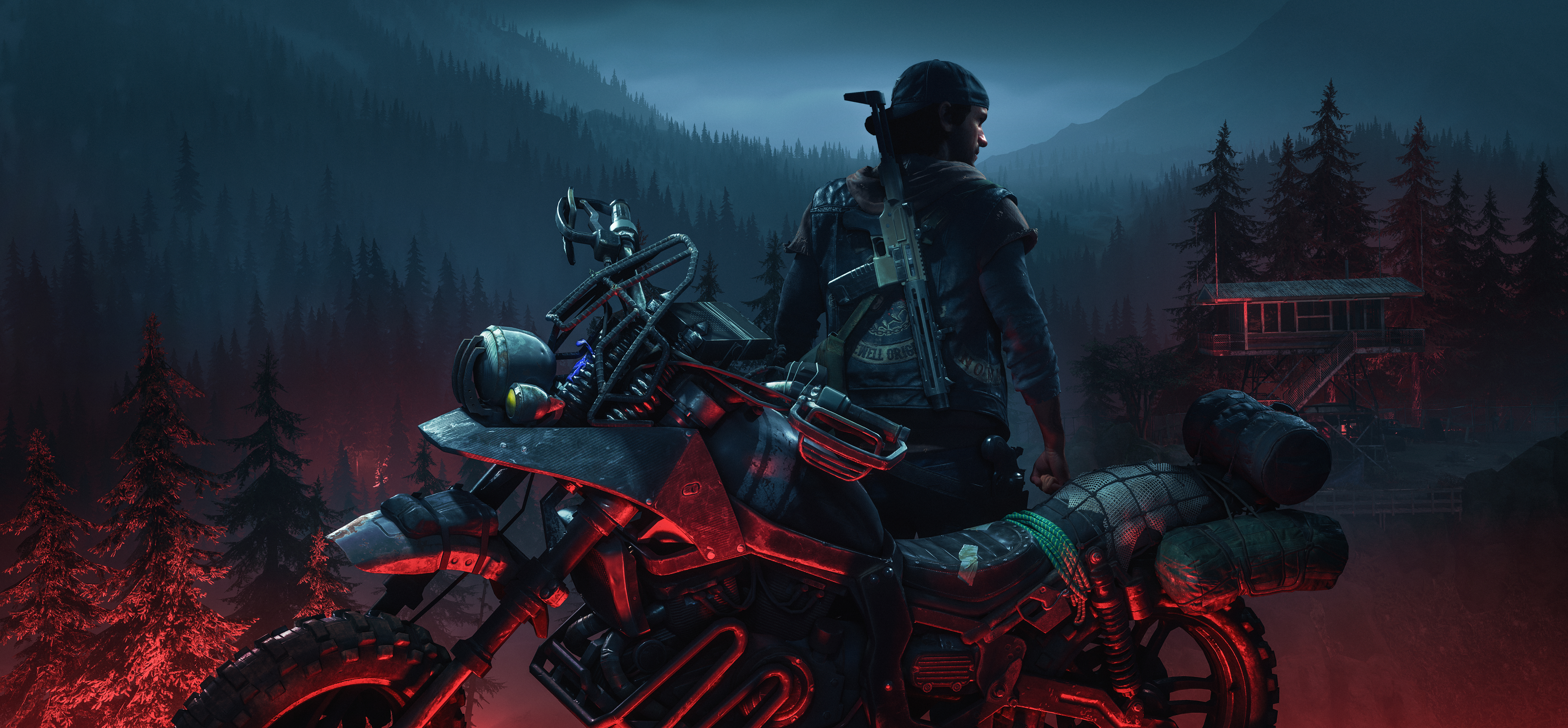 Video Games Days Gone Motorcycle 6200x2880