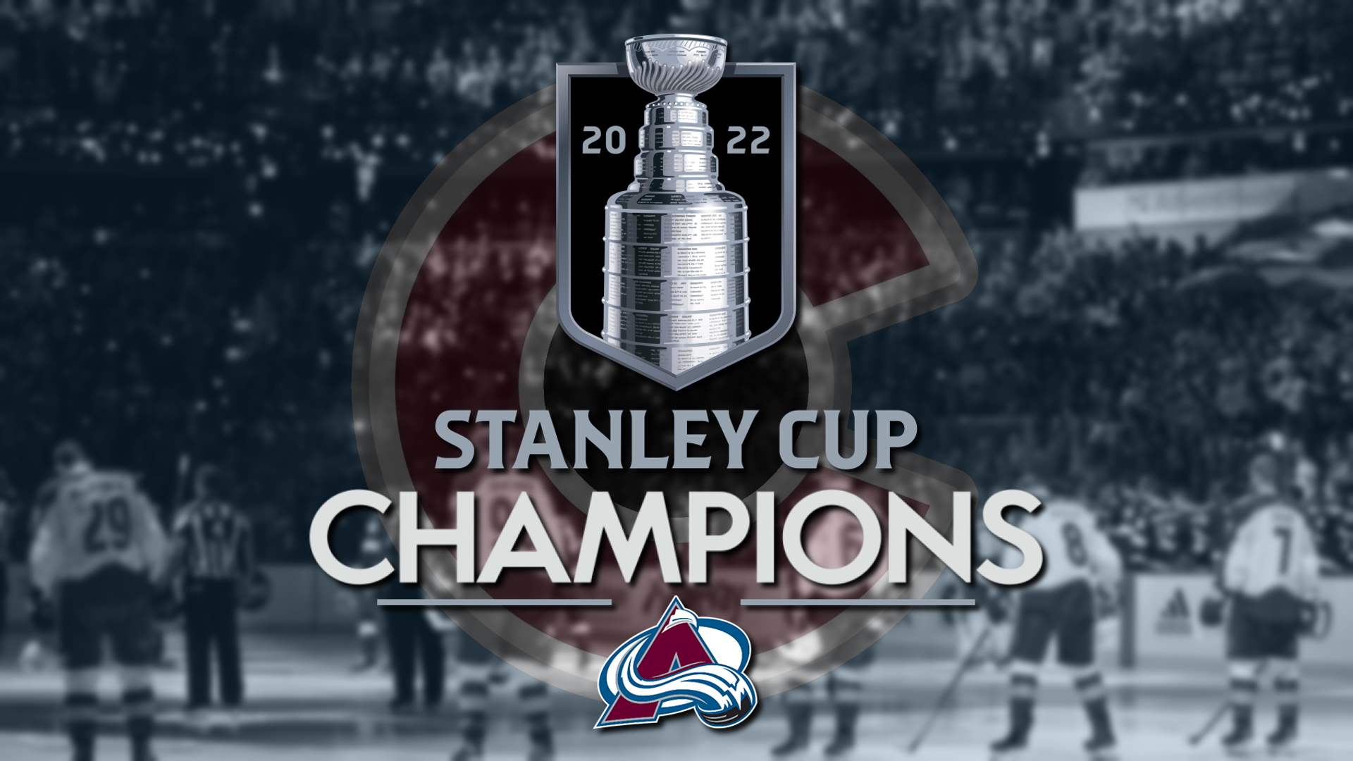 Stanley Cup NHL Hockey Colorado Avalanche Logo 1920x1080