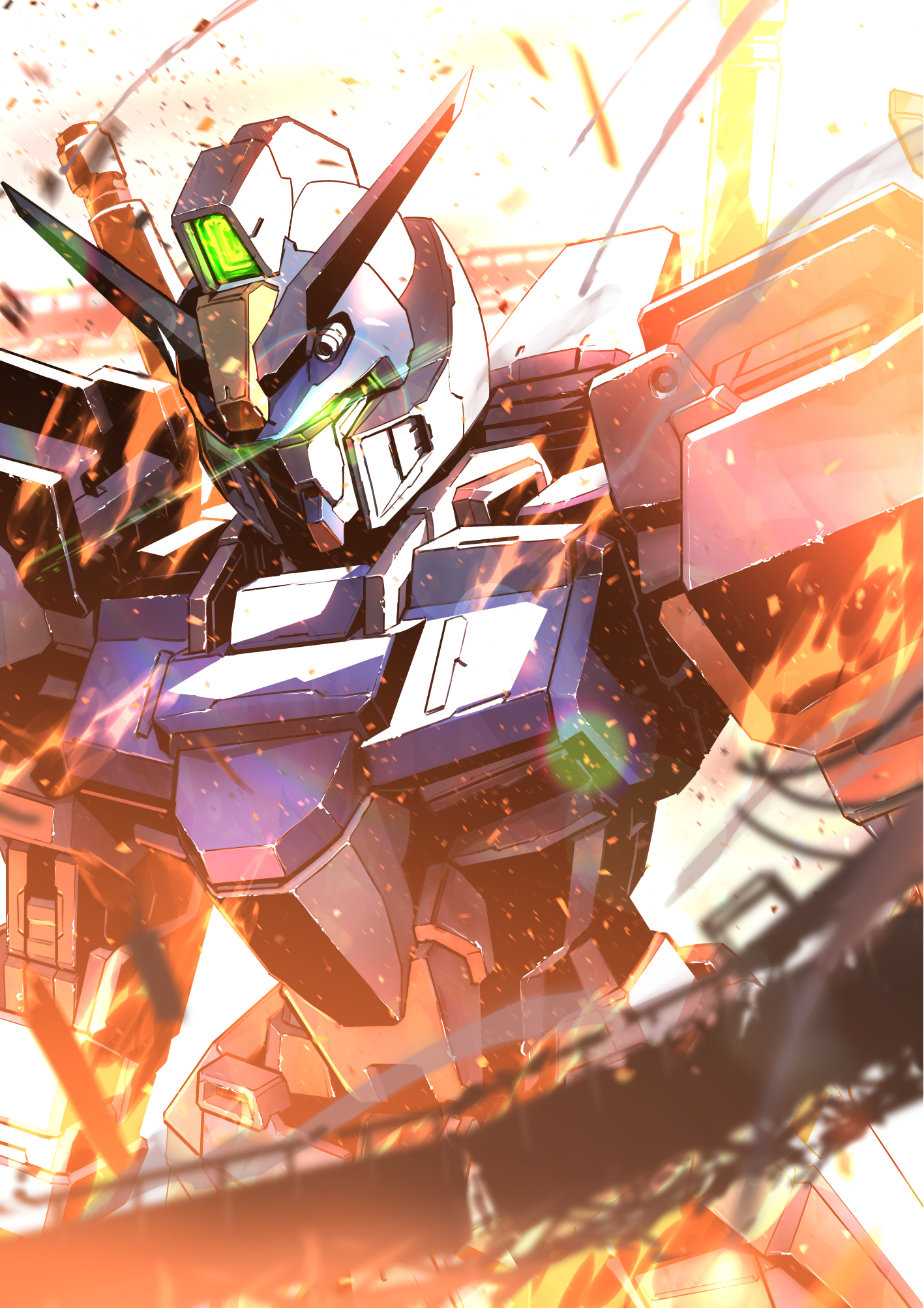 Duel Gundam Gundam Mobile Suit Gundam SEED Anime Mechs Super Robot Taisen Artwork Digital Art Fan Ar 1417x2006