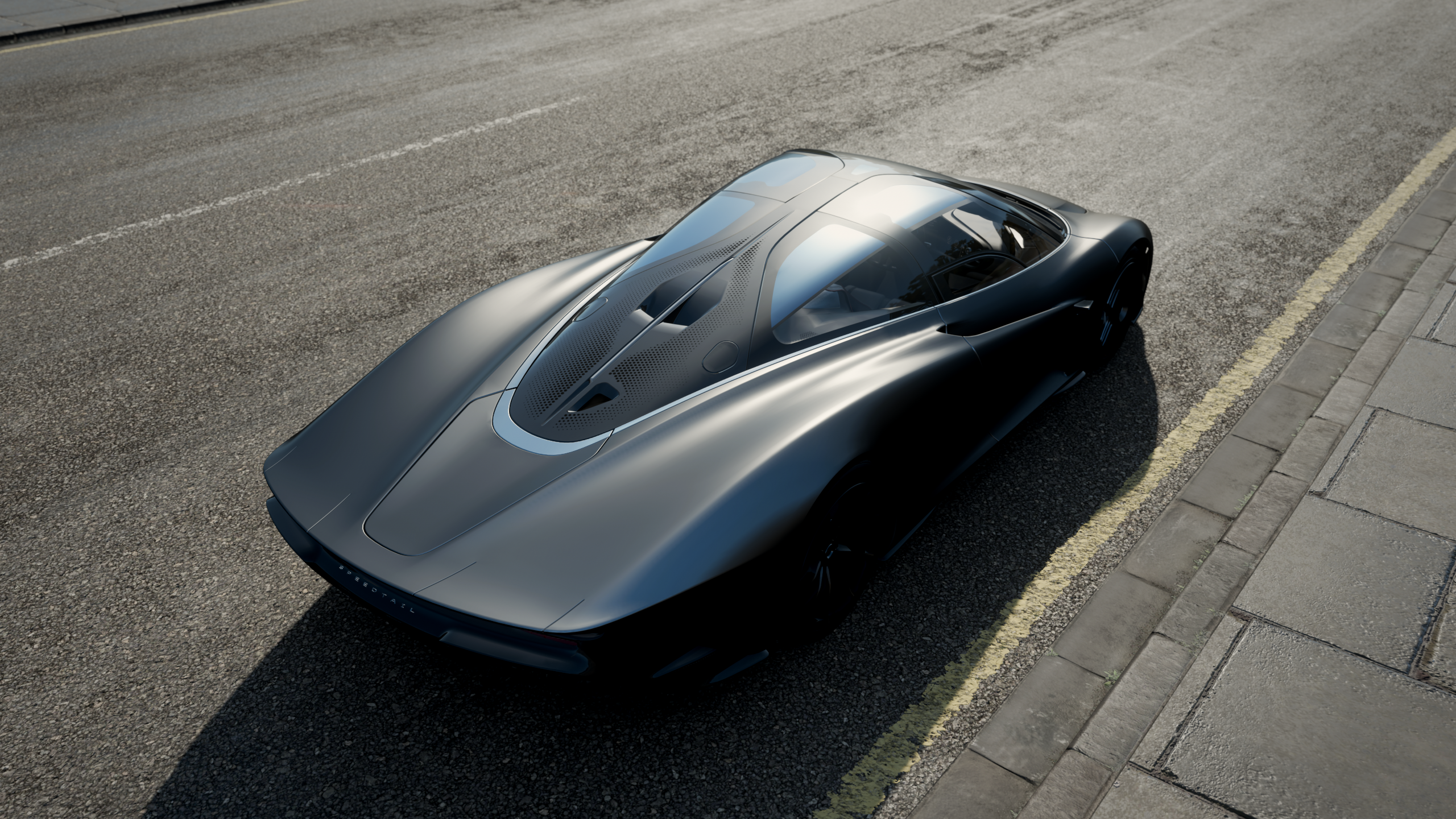 Forza Horizon 4 Hypercar Car McLaren Speedtail British Cars Video Games PlaygroundGames CGi McLaren  2560x1440