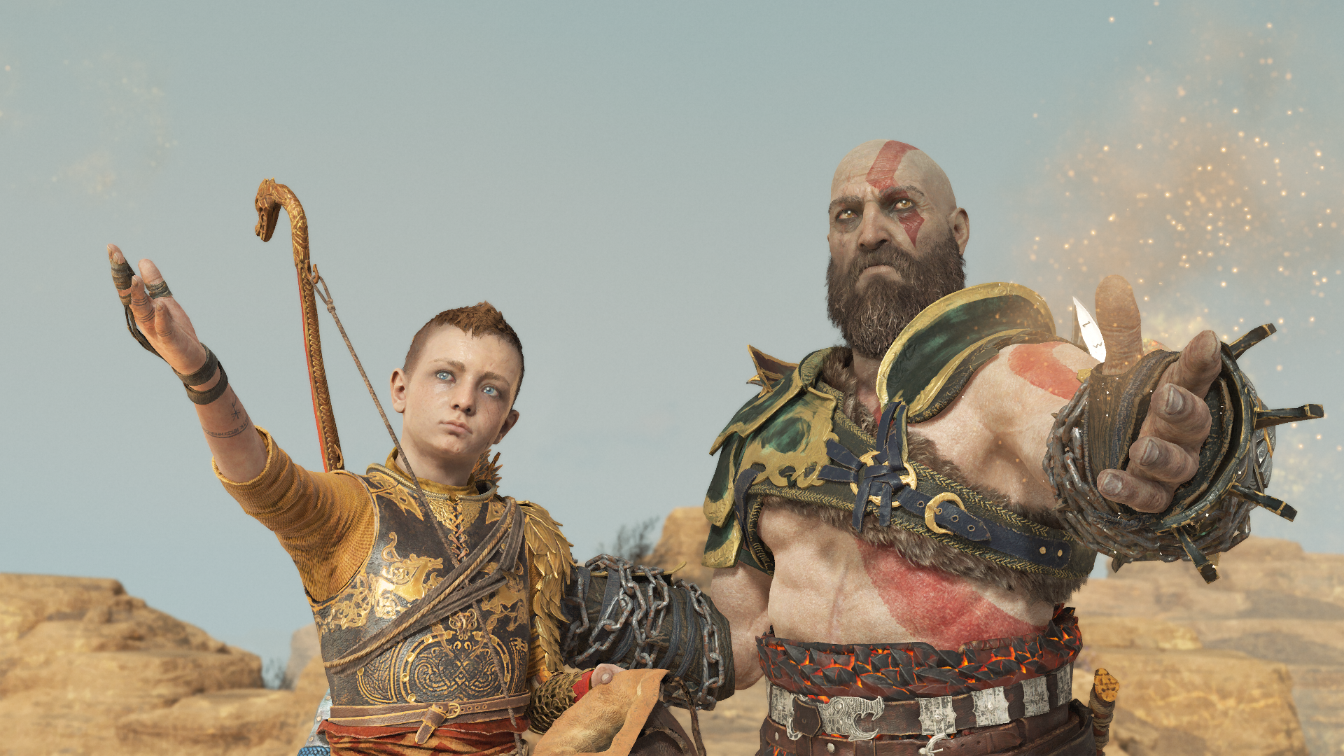 God Of War Kratos Santa Monica Studio Atreus PlayStation 4 Father 1920x1080