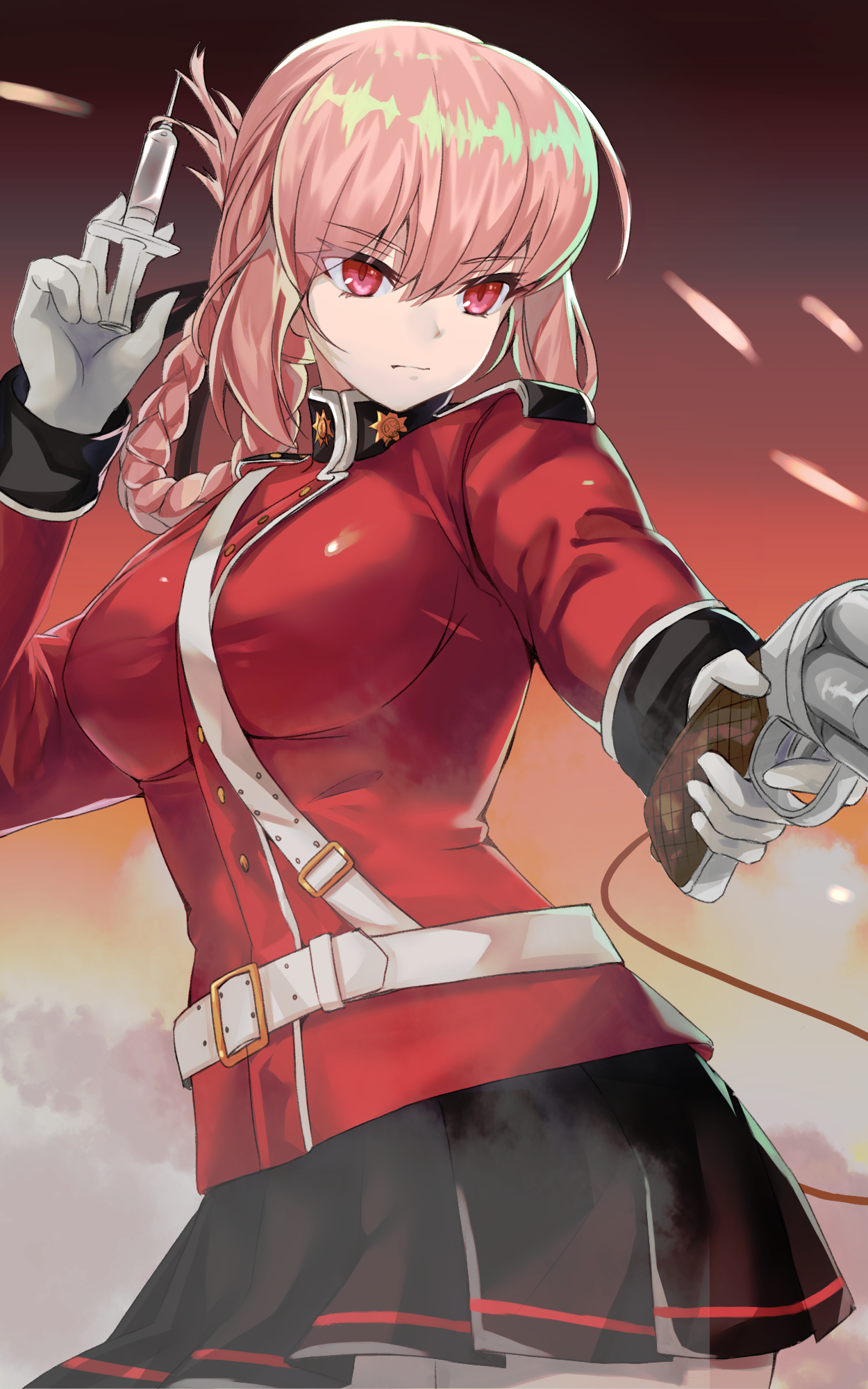 Anime Anime Girls Fate Series Fate Grand Order Florence Nightingale Fate Grand Order Long Hair Silve 1250x2000