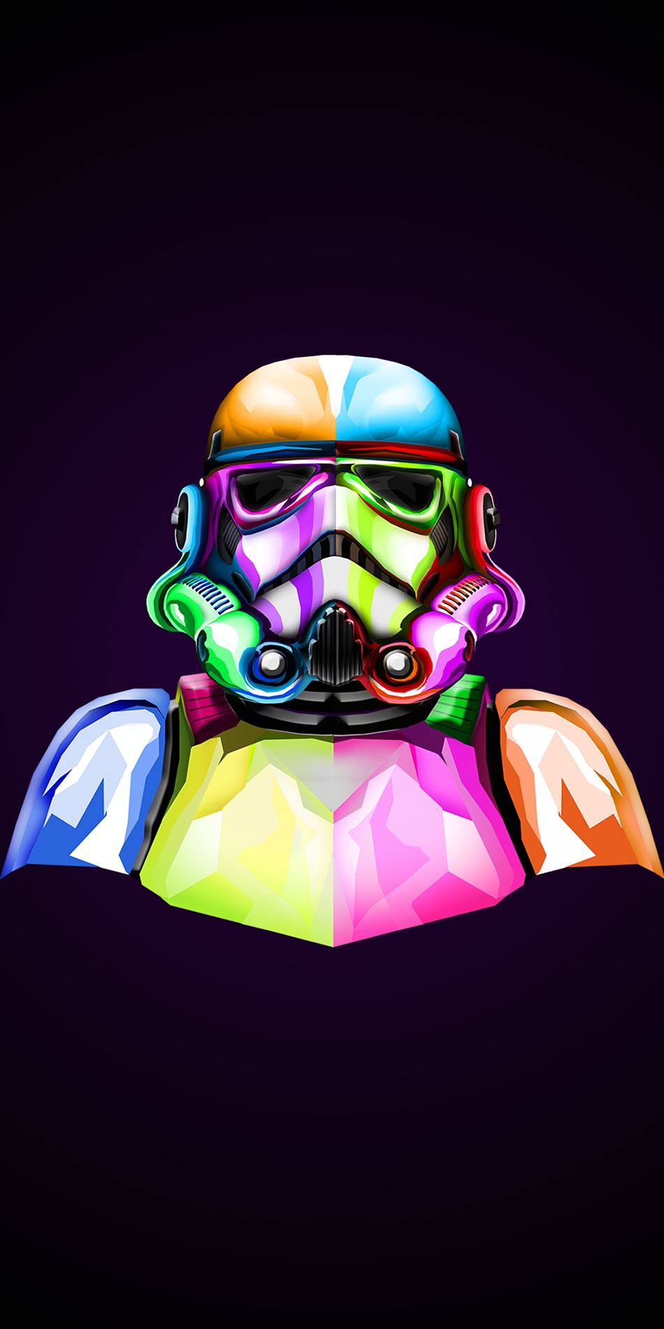 Portrait Display Portrait Looking At Viewer Imperial Stormtrooper Star Wars Villains Simple Backgrou 950x1900