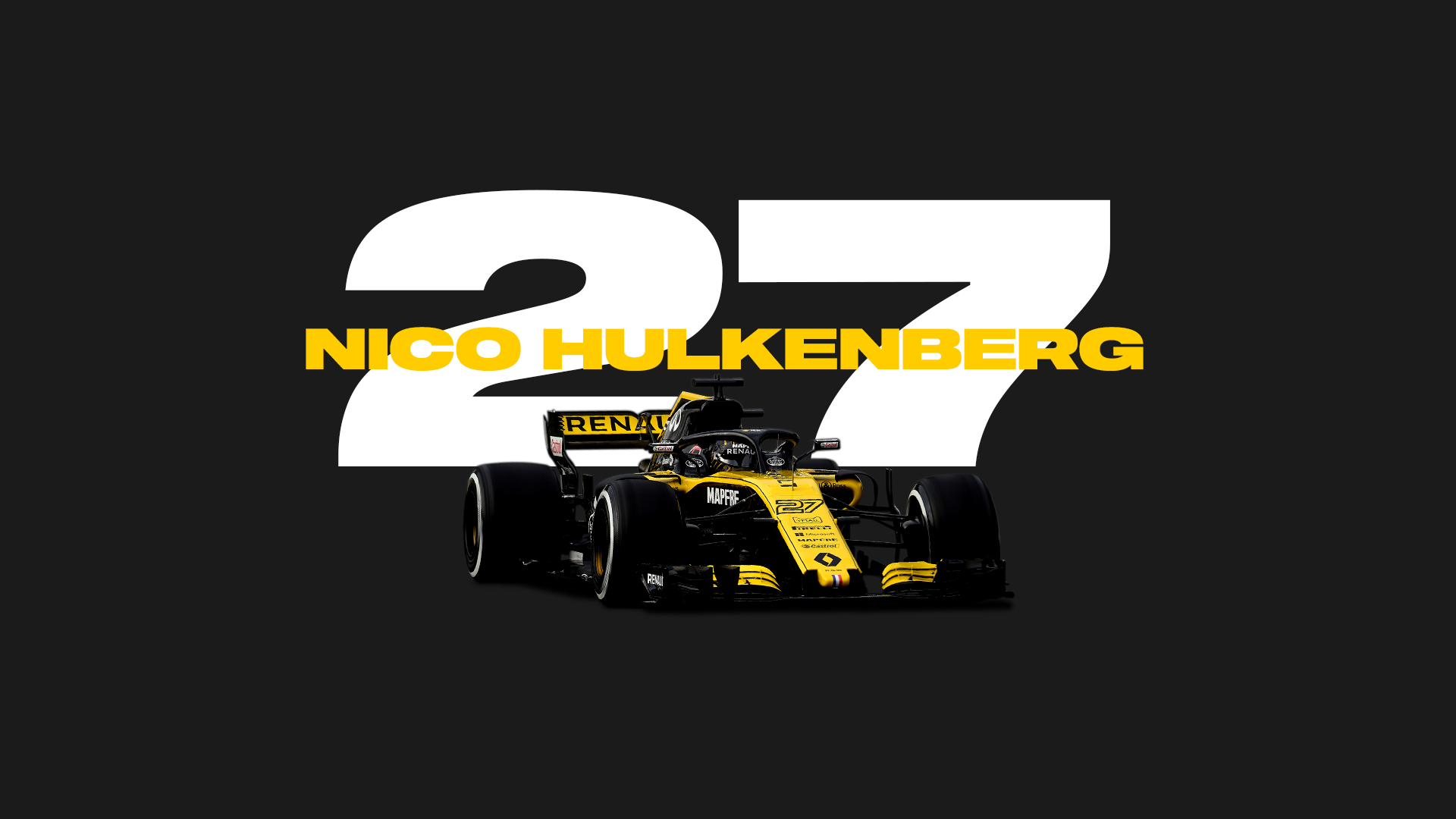 Formula 1 Renault R S 18 Vehicle 1920x1080