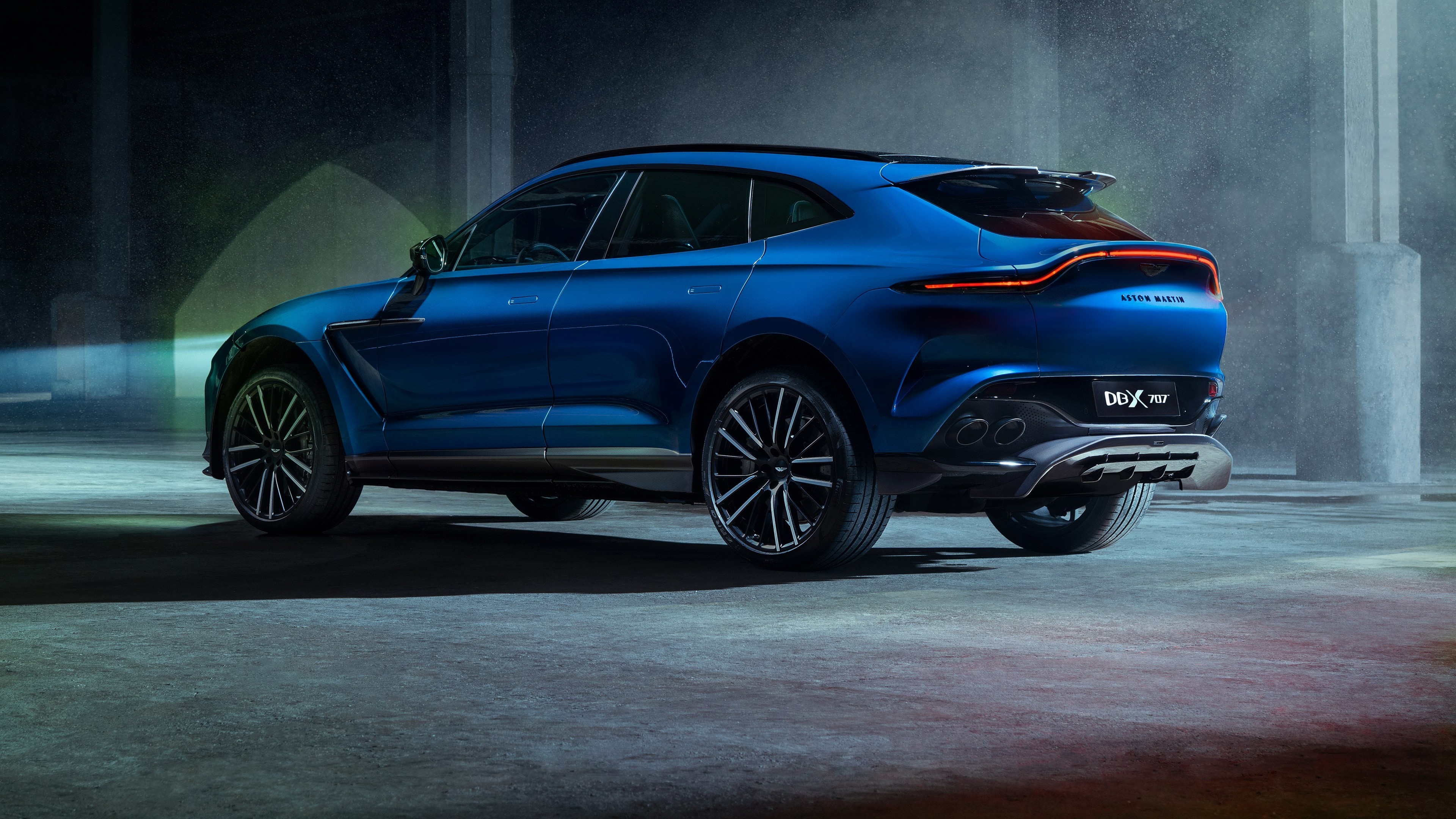 Aston Martin Blue Cars Aston Martin DBX Vehicle Car 3840x2160