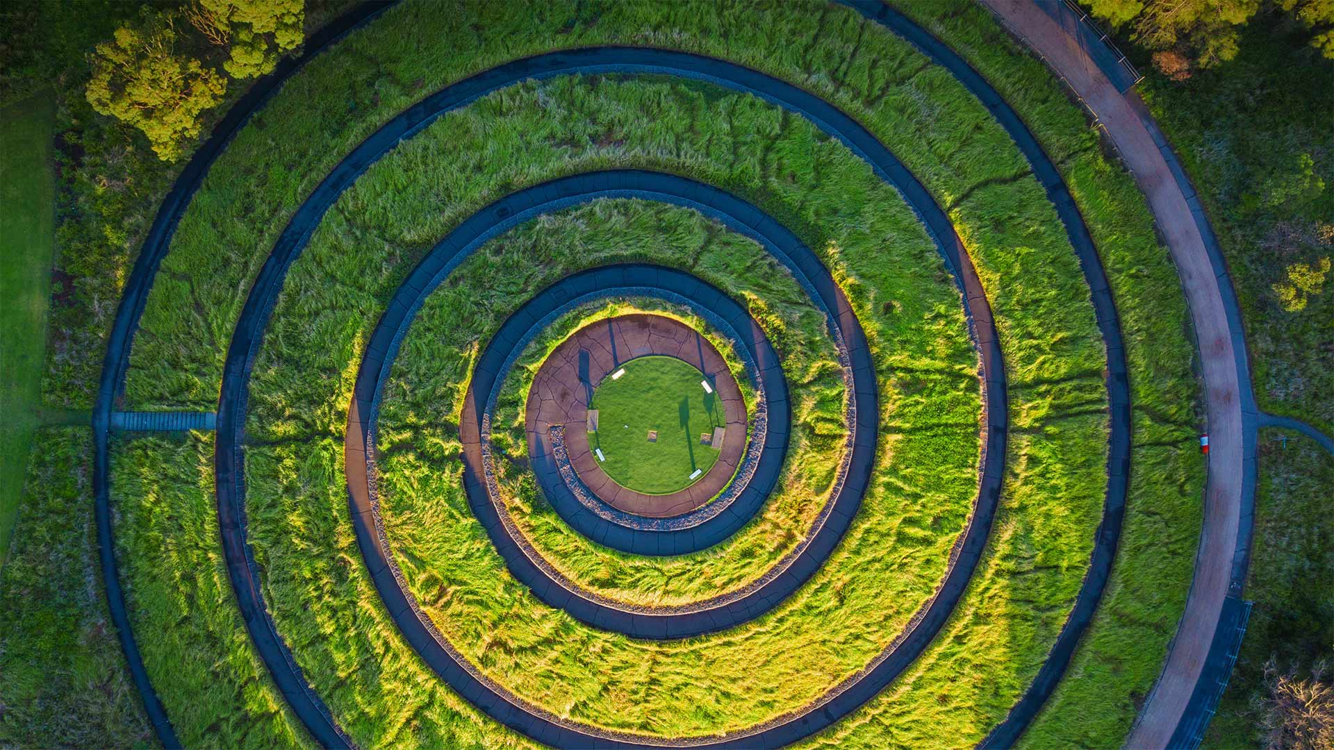 Spiral Hills Birds Eye View Aerial View 1920x1080