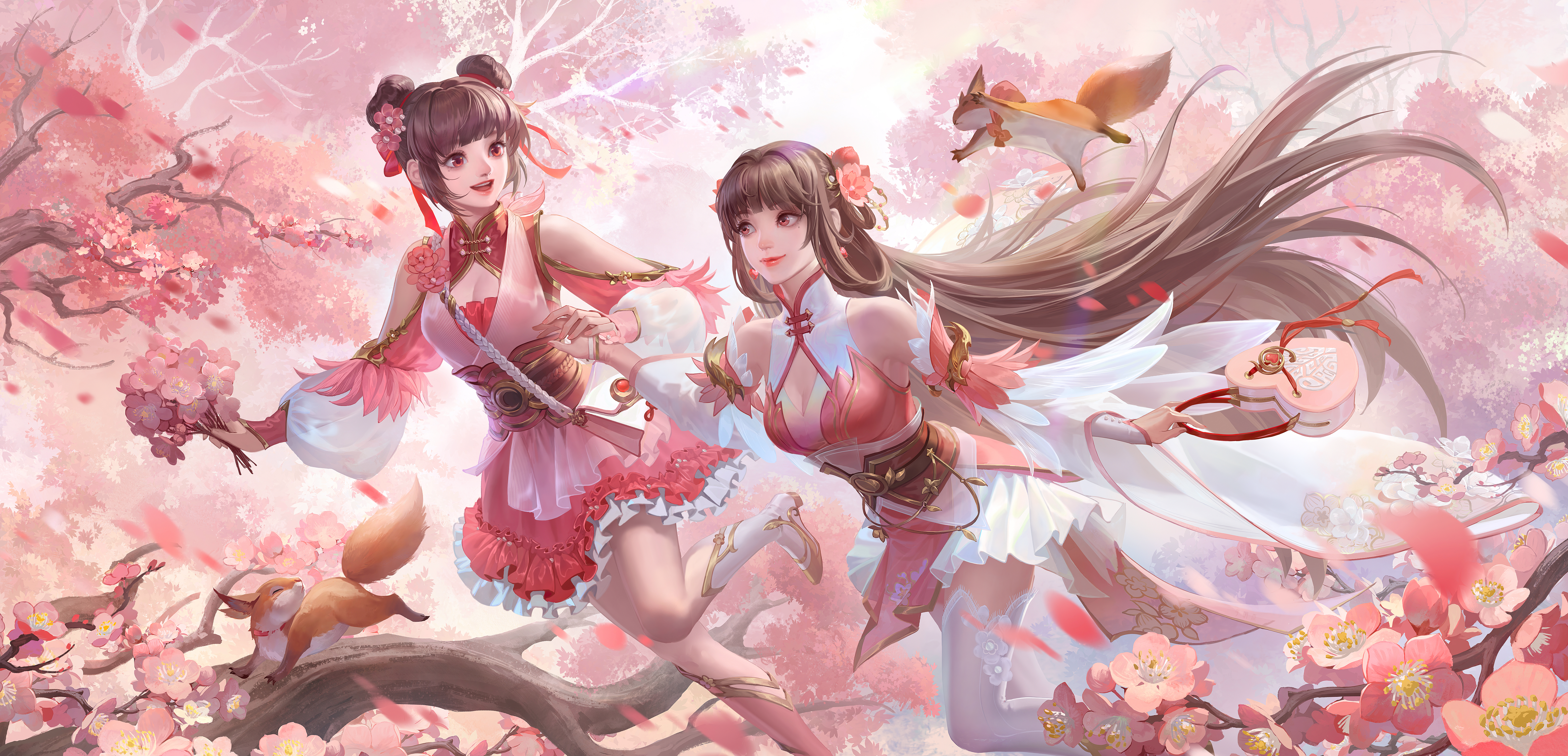 Game Characters Video Games Video Game Girls Video Game Characters Artwork 7669x3700