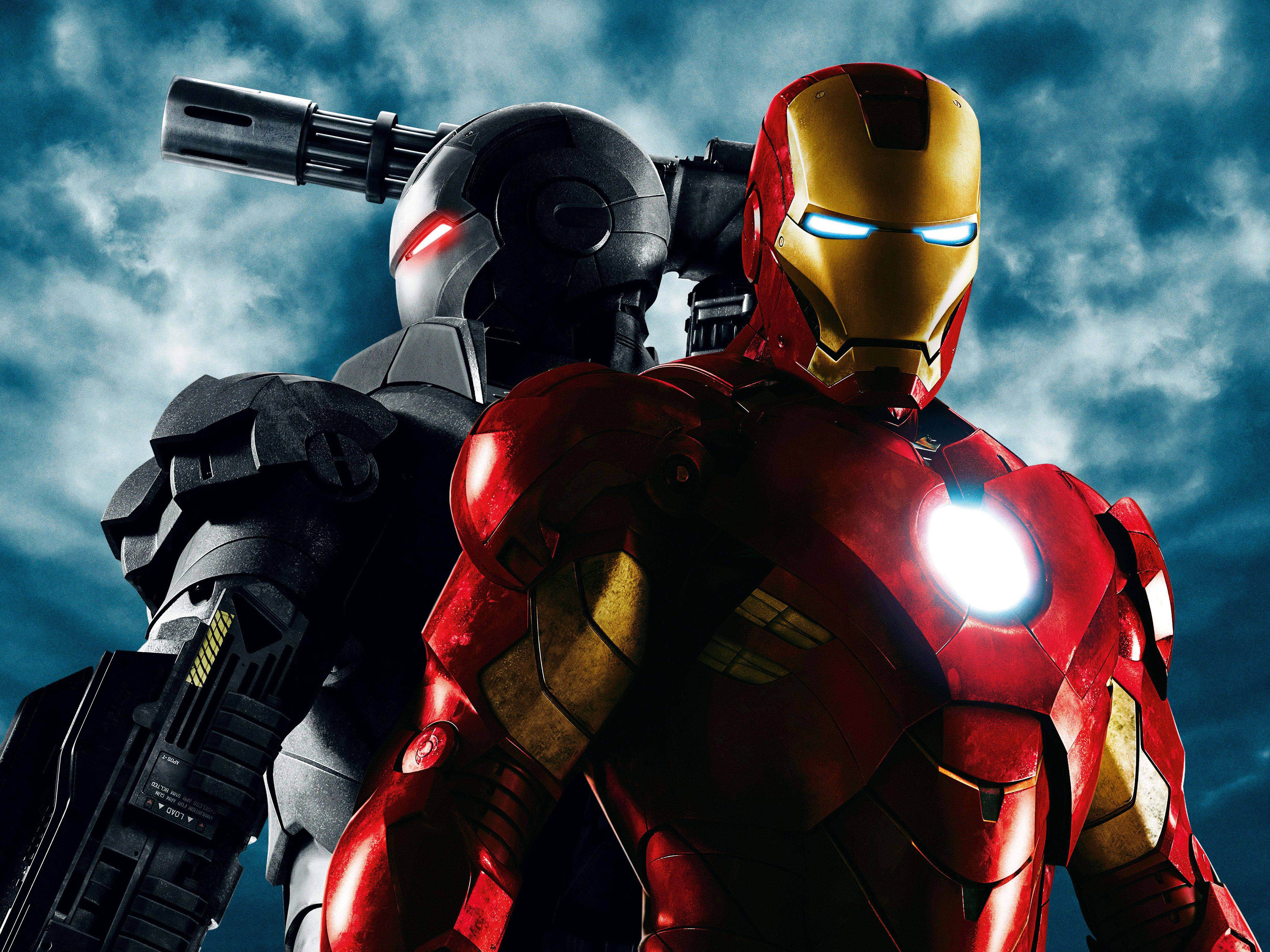 Iron Man Superhero War Machine Tony Stark James Rhodes 4000x3000
