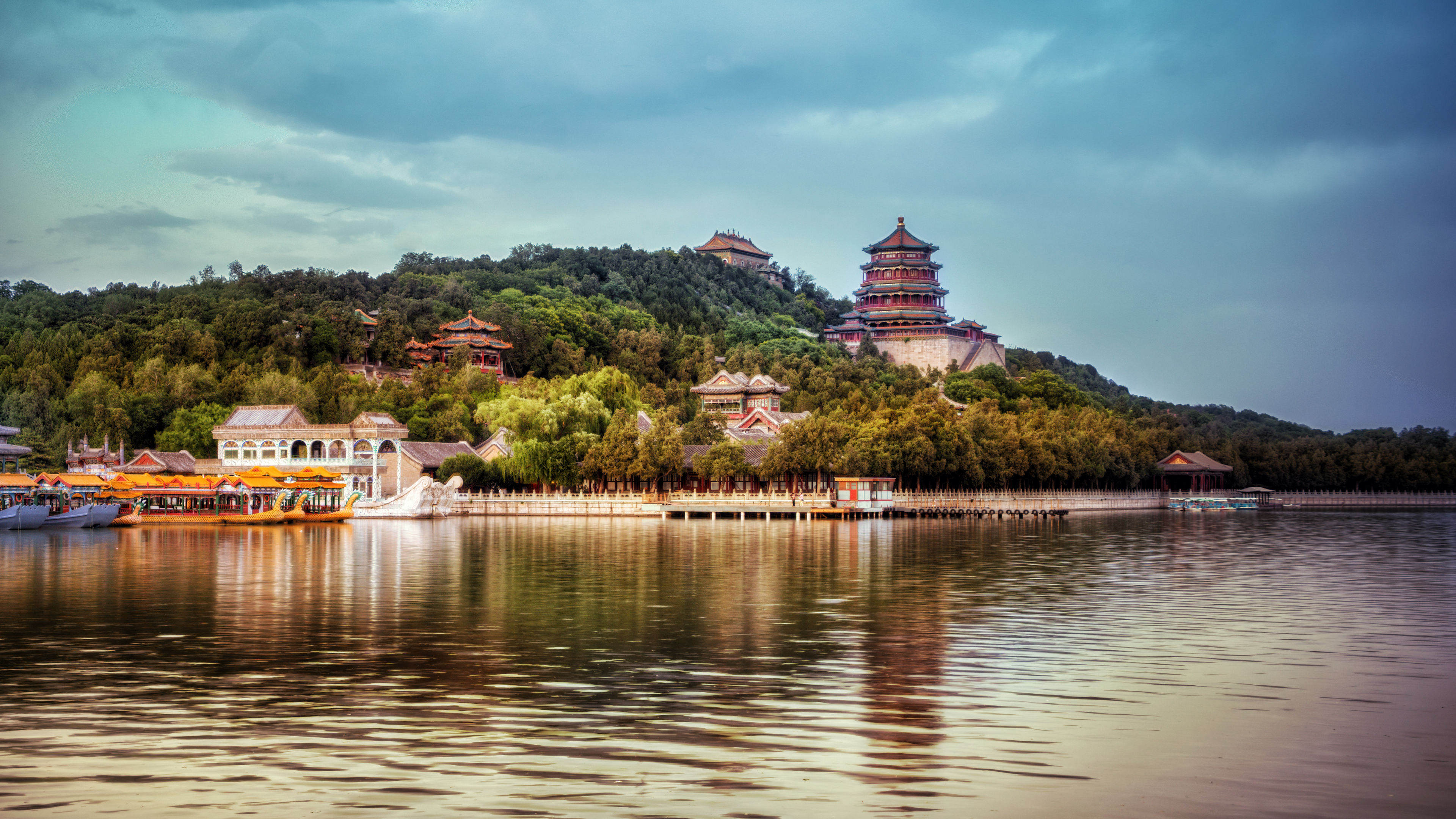 China Photography Trey Ratcliff Beijing Summer Palace 3840x2160