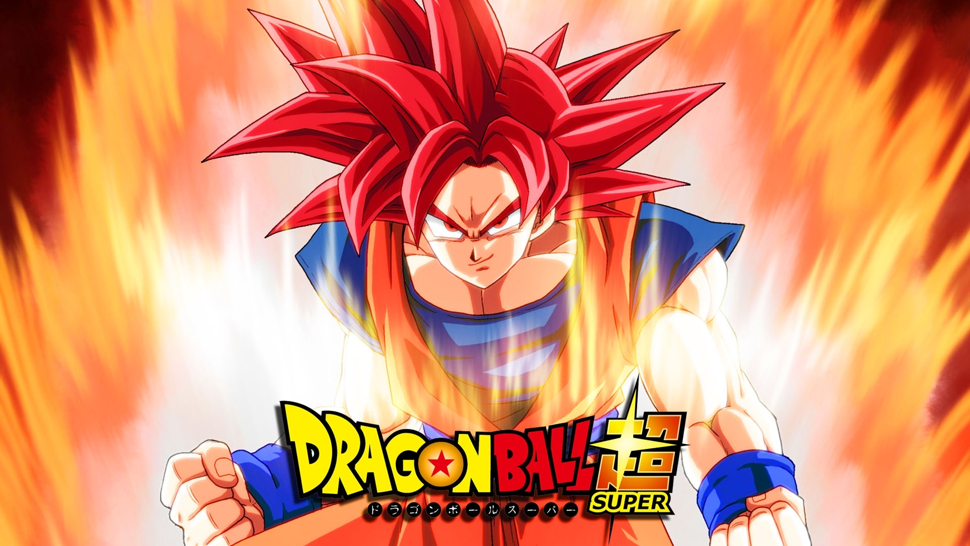 Dragon Ball Super Super Saiyan God Anime Men Son Goku 1920x1080