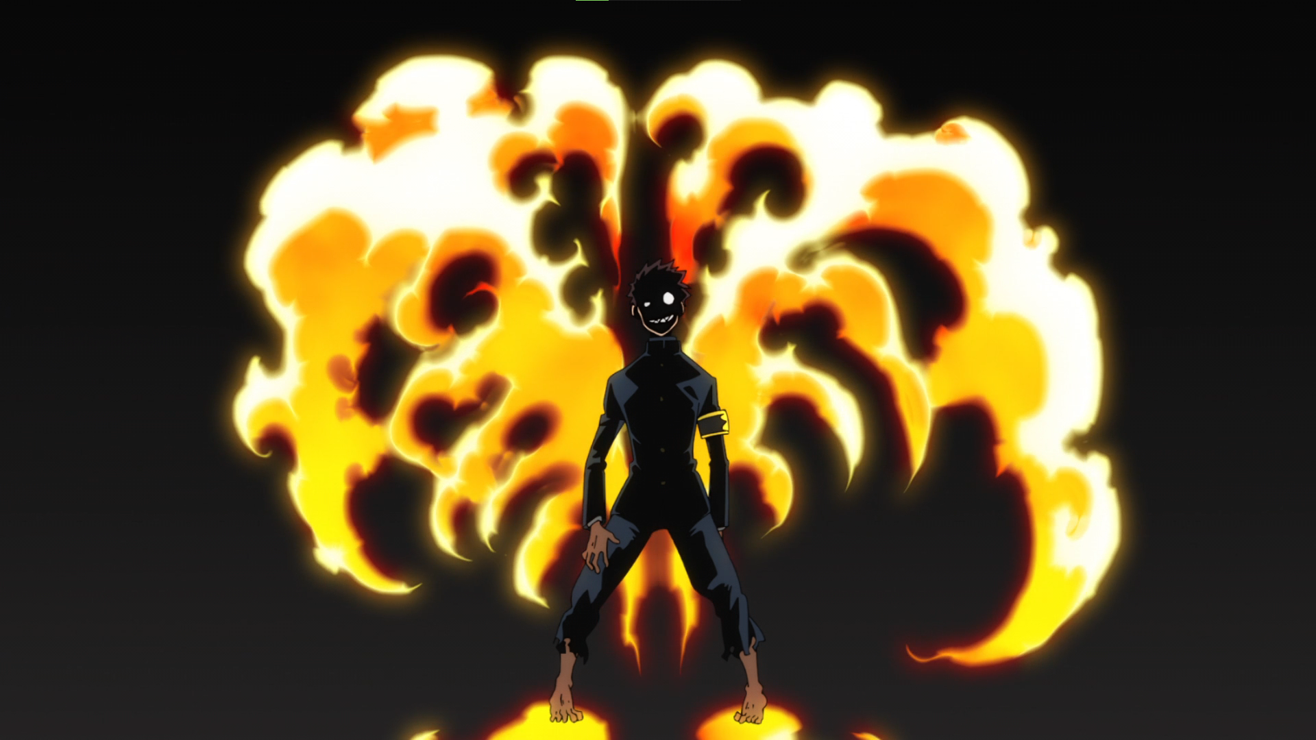 Enen No Shouboutai Shinra Devil Kusakabe Shinra Kusakabe Fire Anime Anime Screenshot Anime Boys Demo 1920x1080