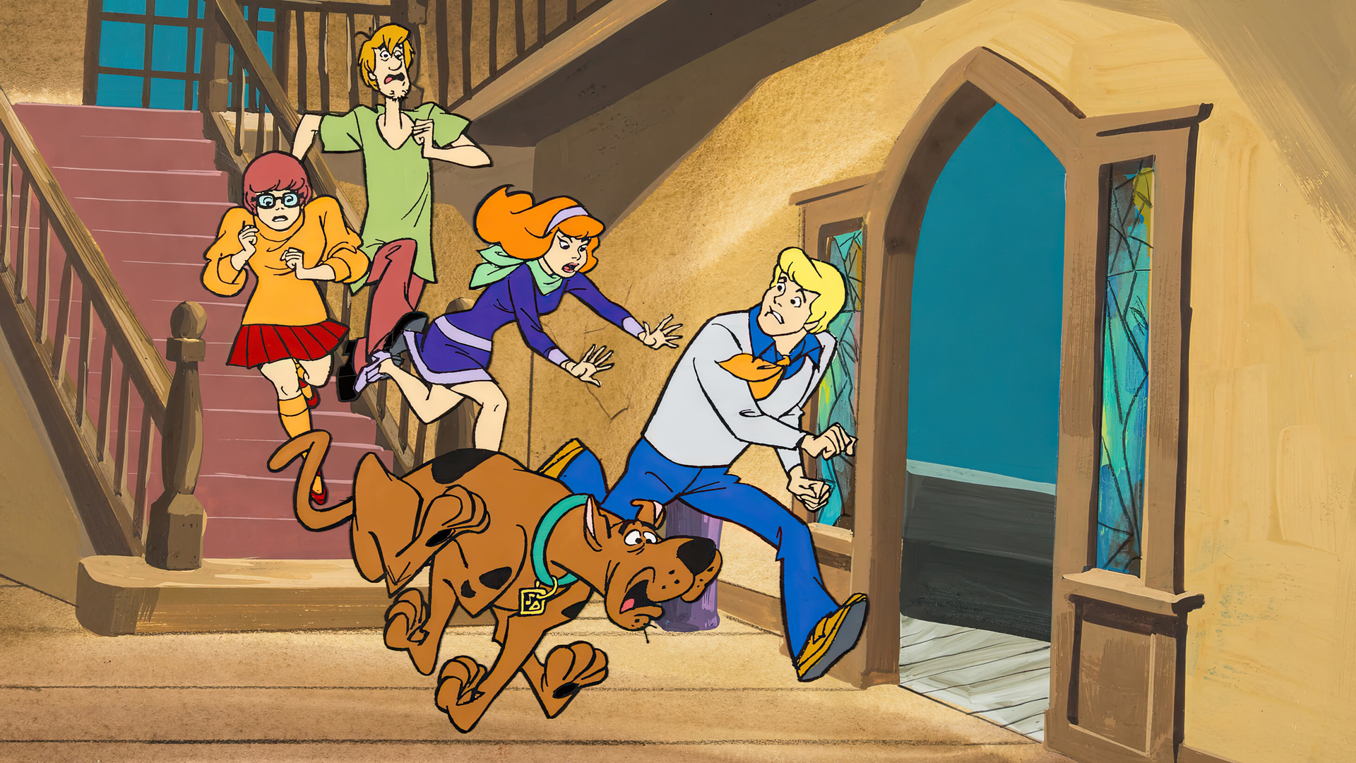 Scooby Doo Animation Animated Series Cartoon Production Cel Hanna ...