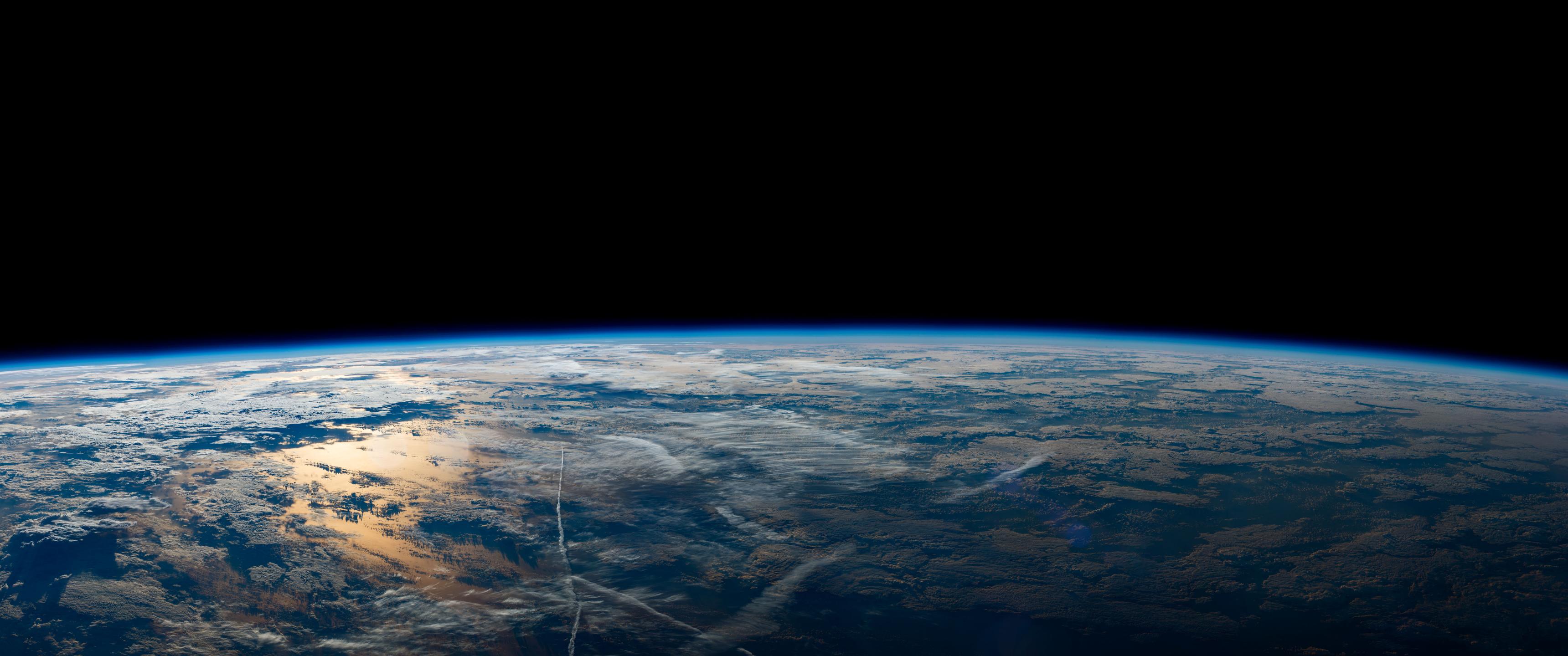 Earth From Space 3440x1440