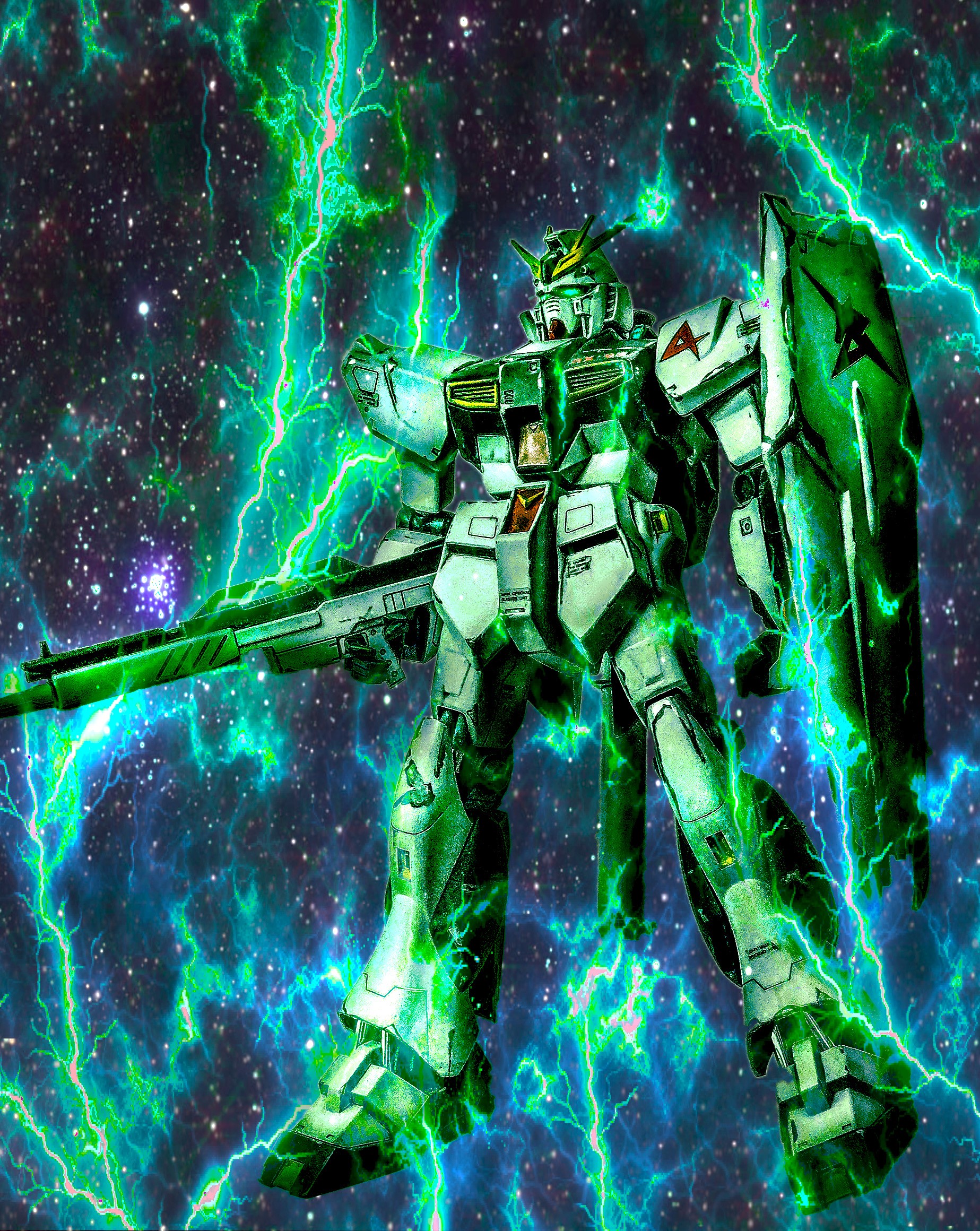 Anime Mechs Gundam Mobile Suit Gundam Chars Counterattack Super Robot Taisen RX 93 V Gundam Artwork  1847x2320