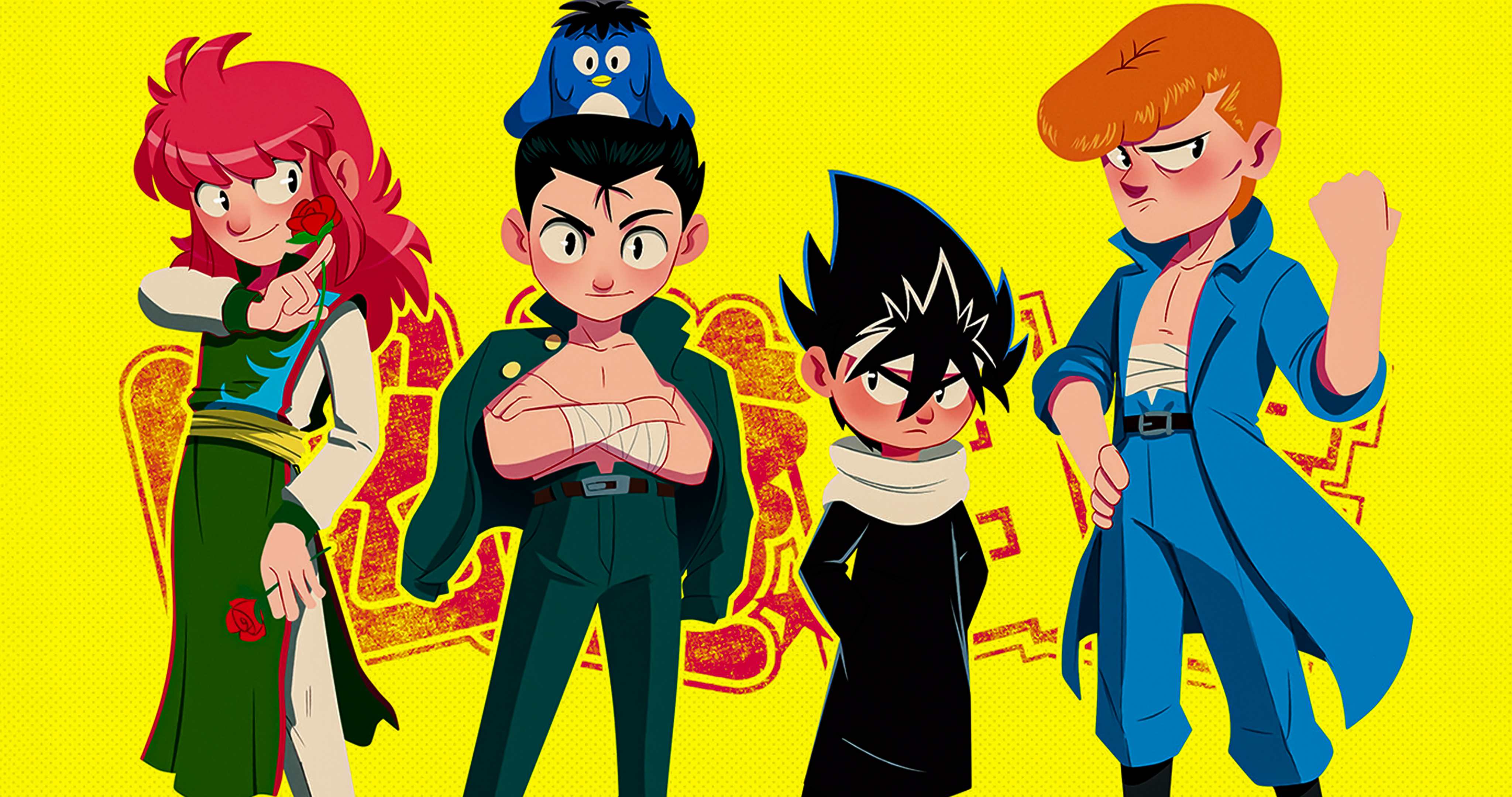 Yo Yo Hakusho Yu Yu Hakusho Anime Boys Japanese Characters Japanese 4096x2160