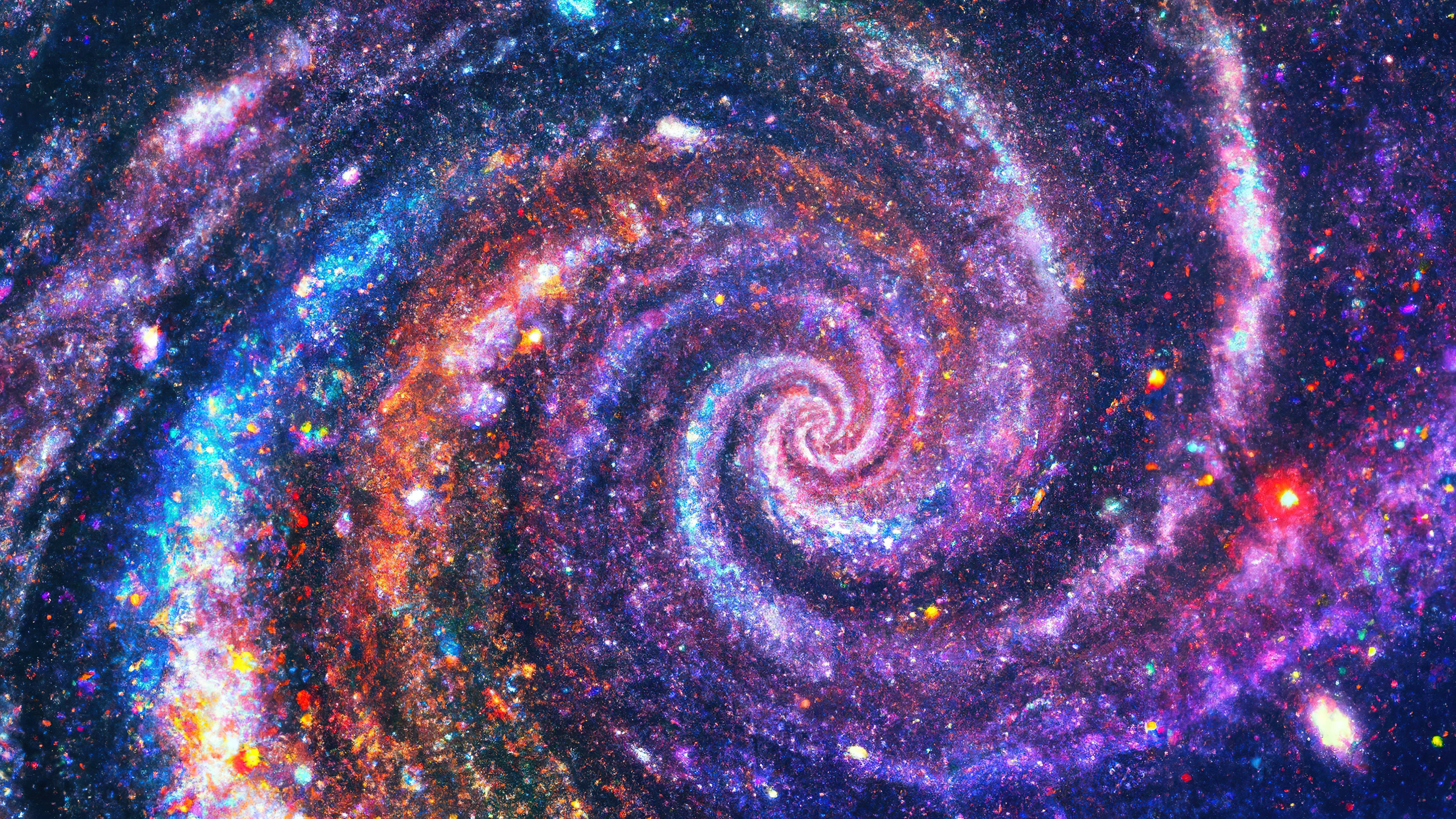 Ai Art Ai Painting Painting Space Art Universe Stars Galaxy Space 3840x2160