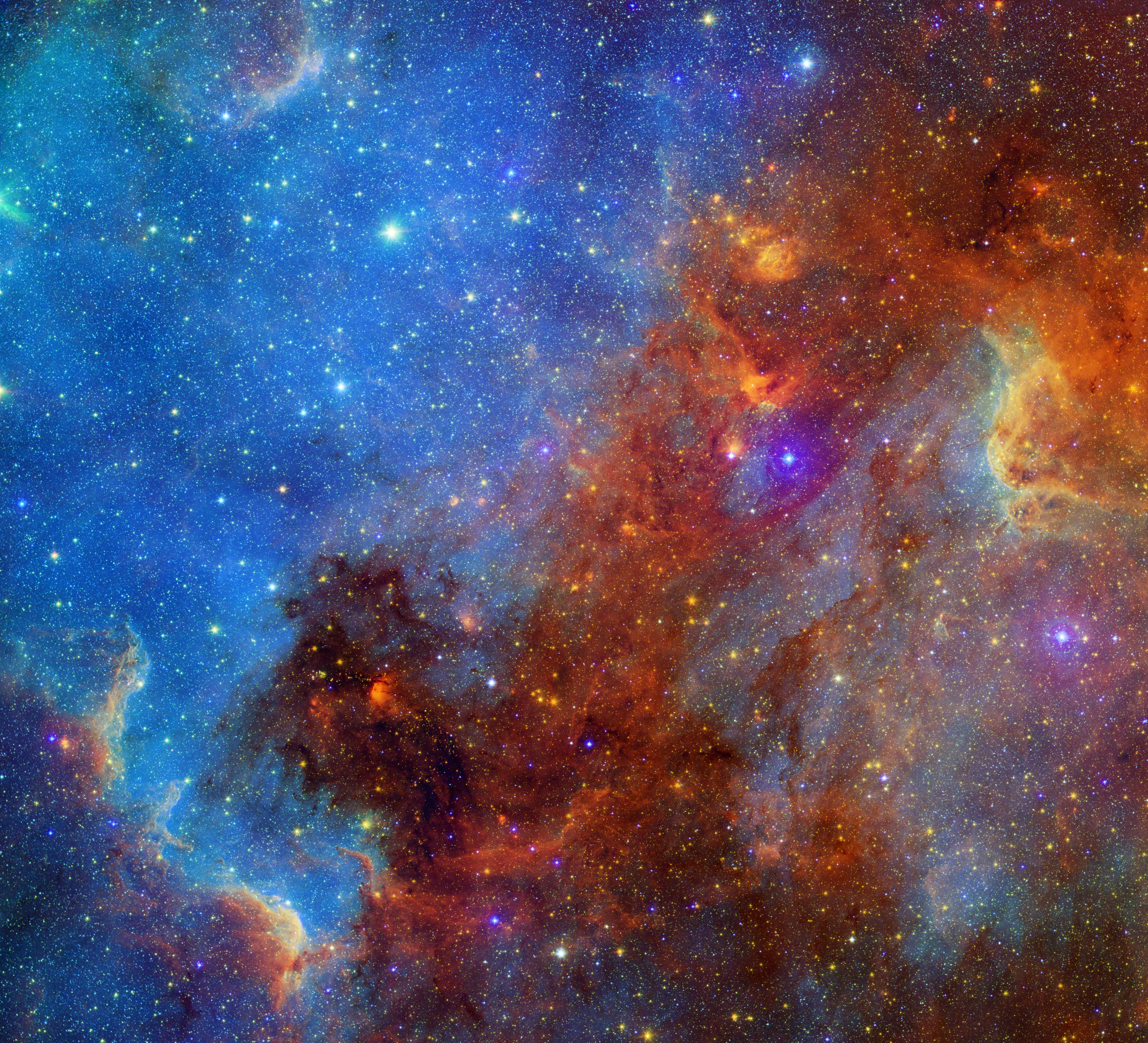 Sci Fi Nebula 6800x6180