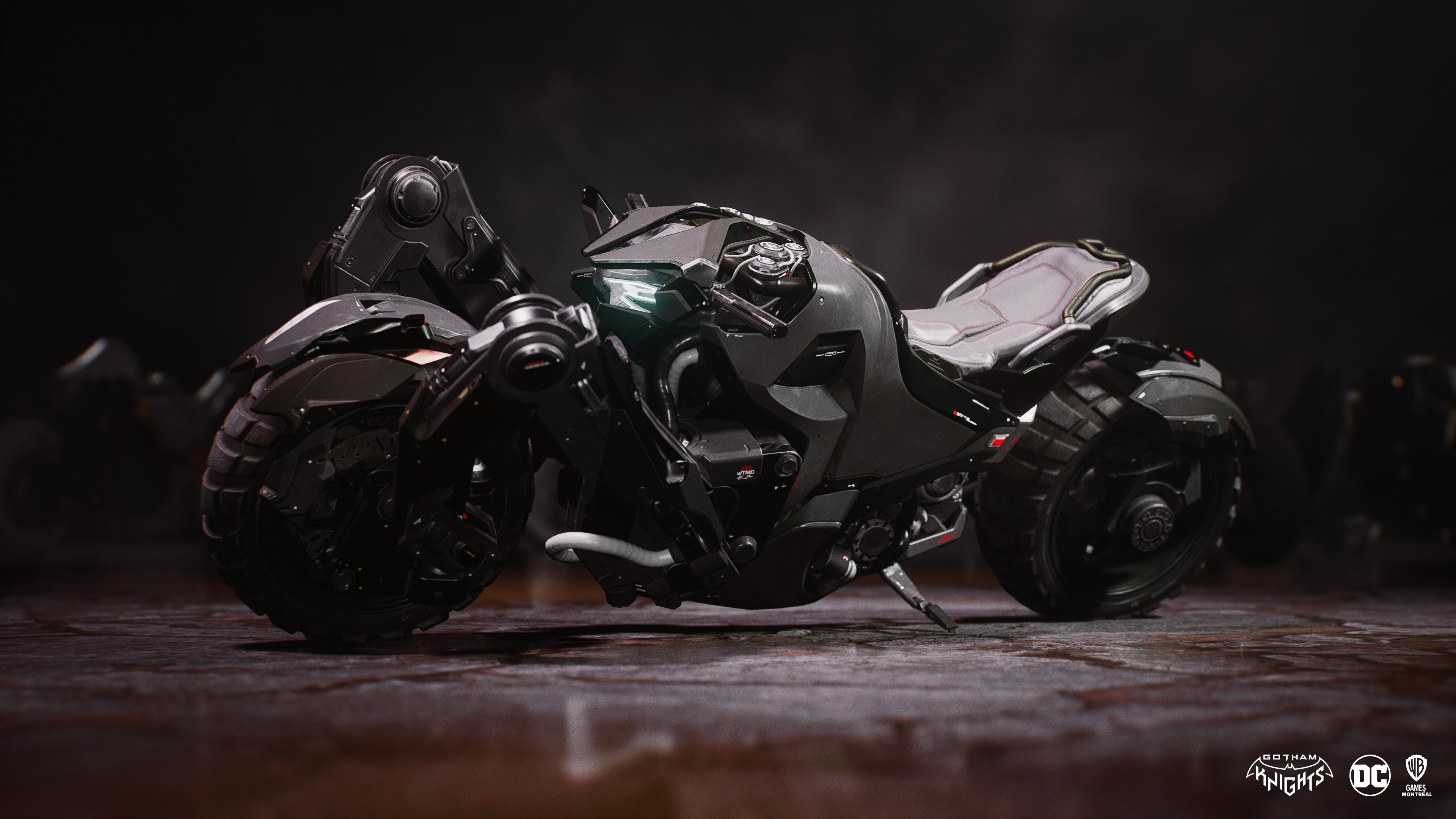 Motorcycle Science Fiction DC Comics Warner Brothers Vehicle Logo 3840x2160