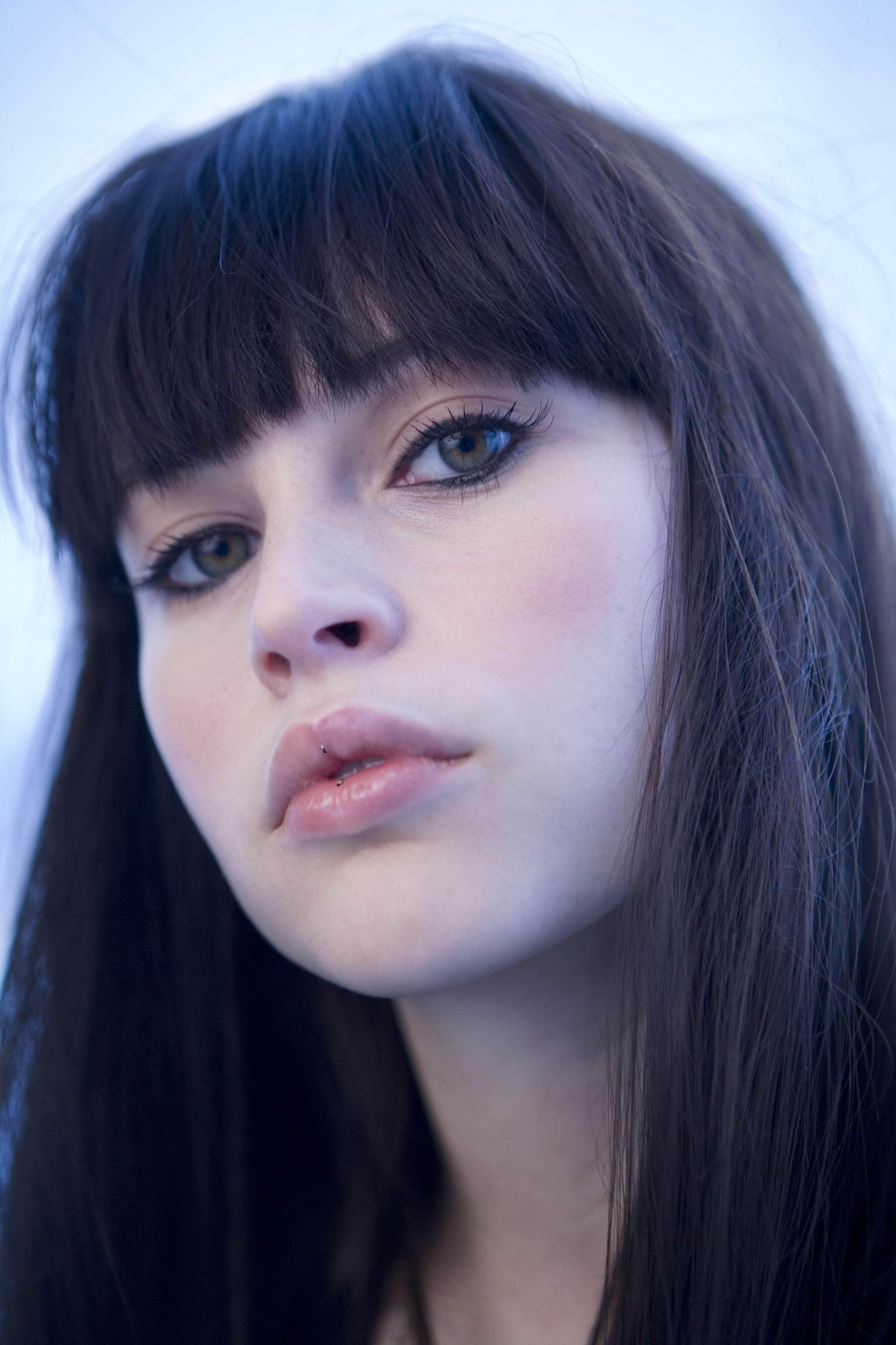 Felicity Jones Actress Brunette Brown Eyes Pink Lipstick Juicy Lips Face Women 3000x4500