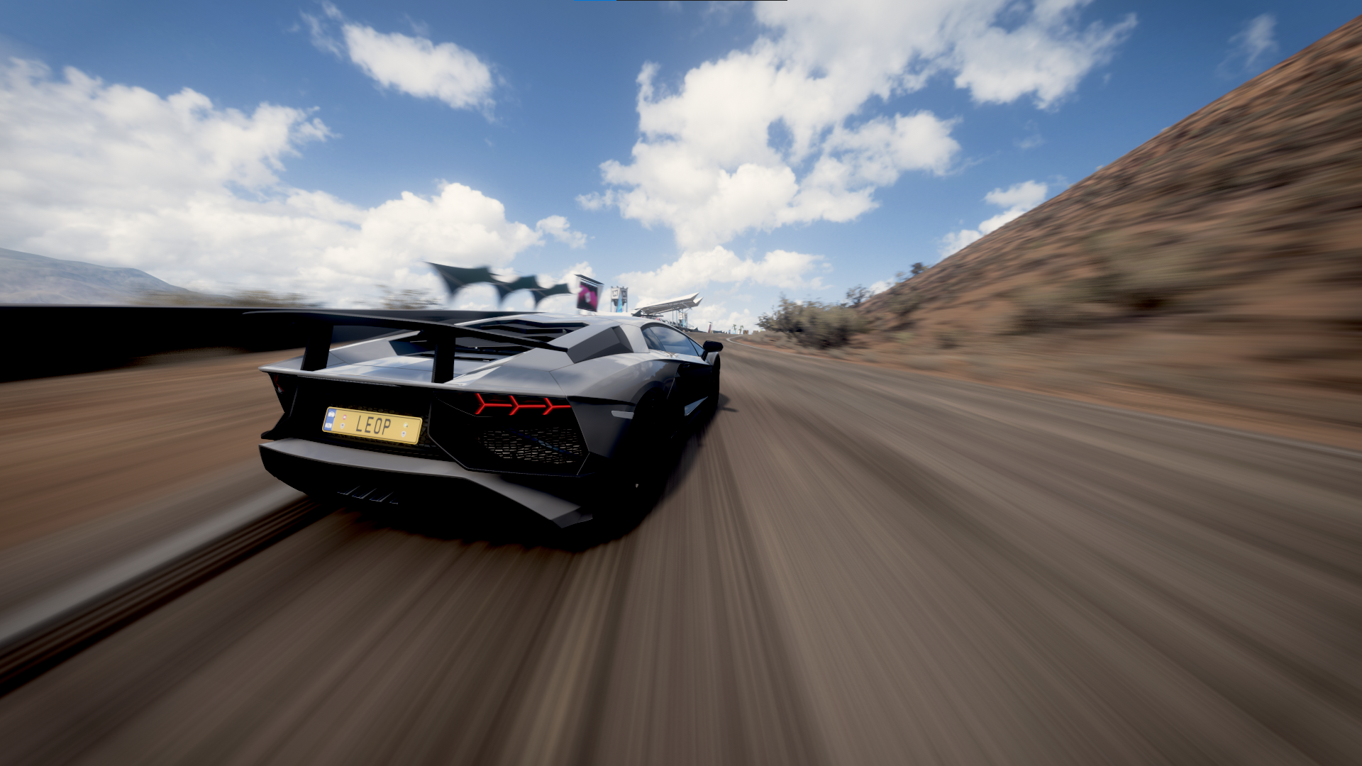 Car Forza Horizon 5 Lamborghini Lamborghini Aventador PlaygroundGames Video Games Italian Cars Volks 1920x1080