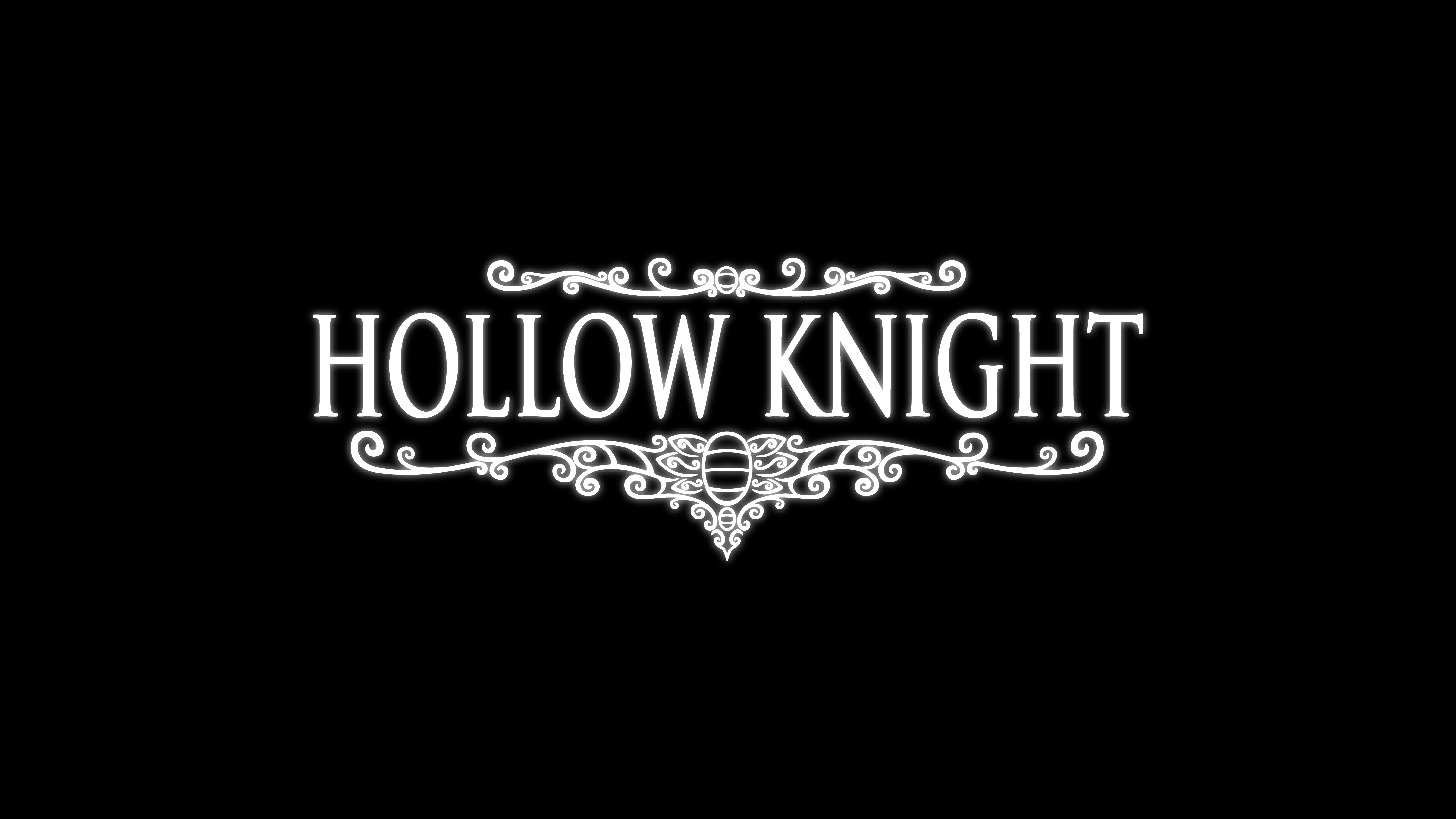Hollow Knight Illustration Simple Background Black Background Minimalism Video Games 8001x4501