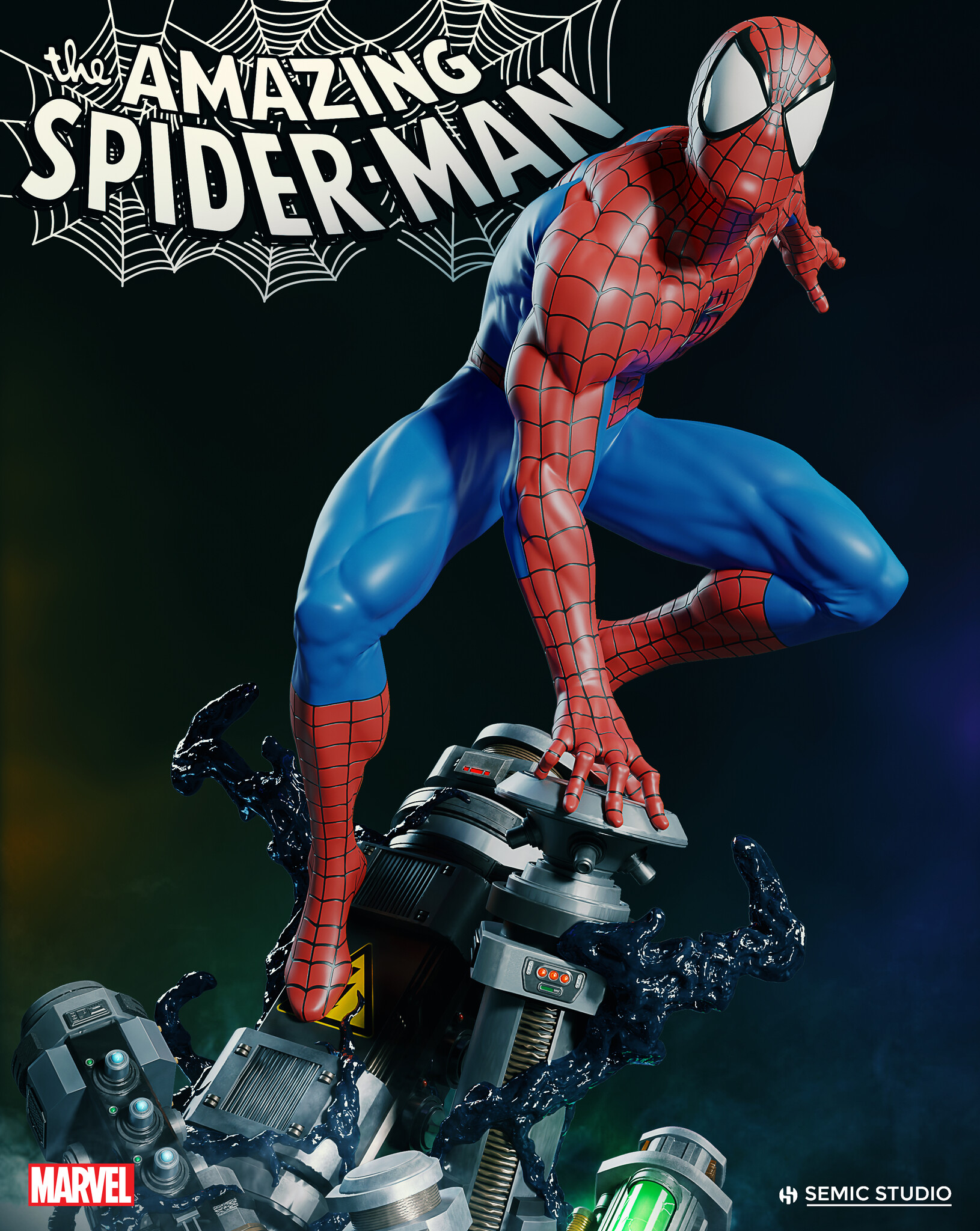 Spider Man Superhero Peter Parker Amazing Spider Man 1630x2048