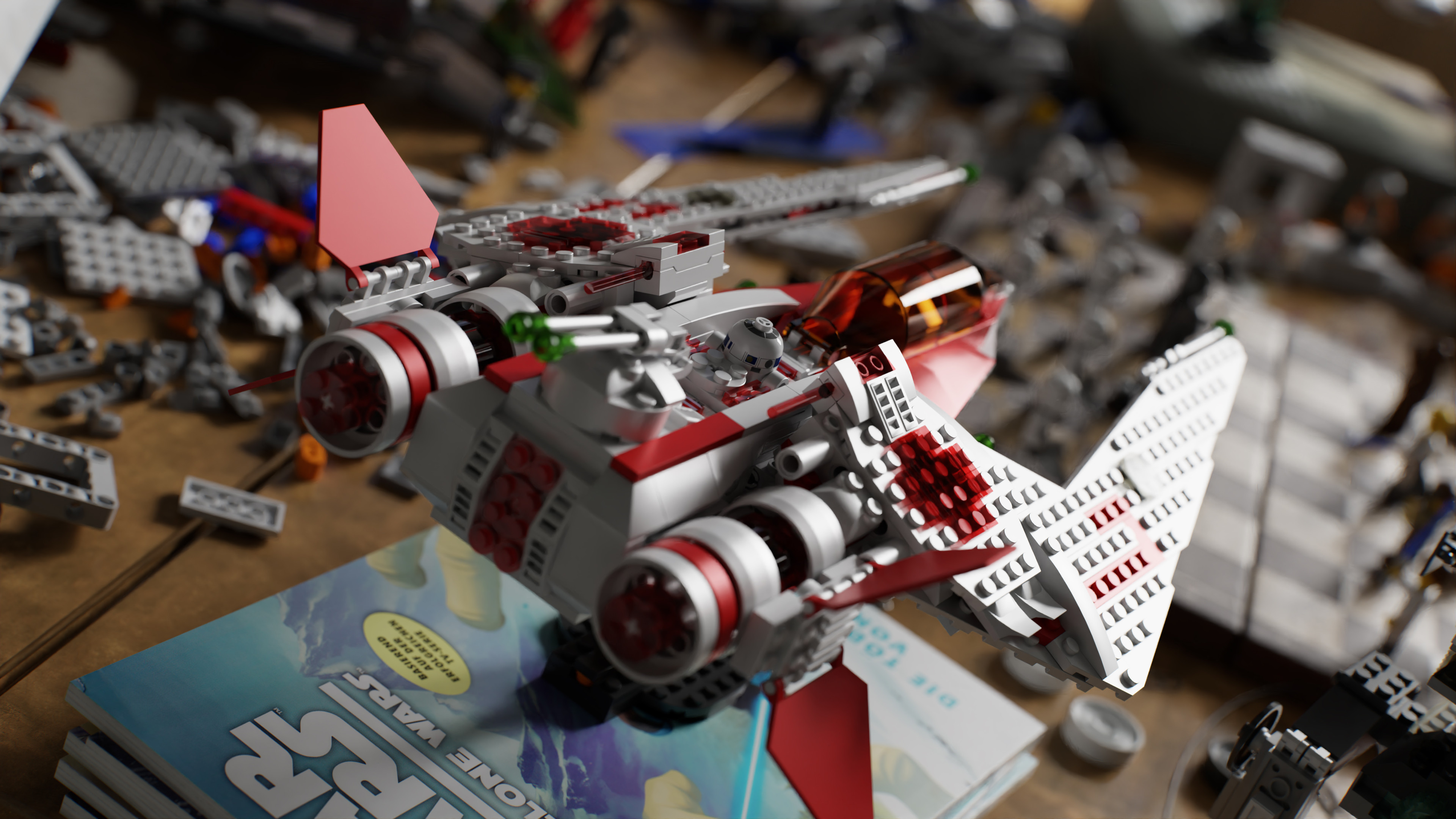 Star Wars LEGO Toys Star Wars Ships Vehicle 3840x2160