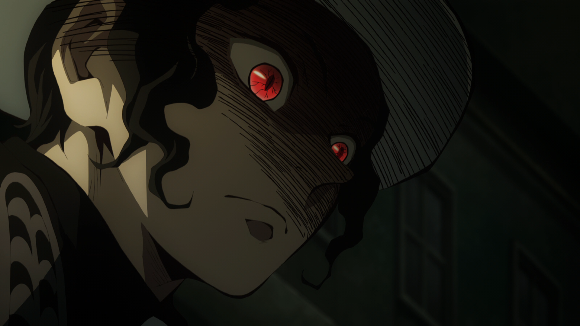 Muzan Kibutsuji Anime Anime Boys Anime Screenshot Kimetsu No Yaiba Glowing Eyes Sketches Demon Angry 1920x1080