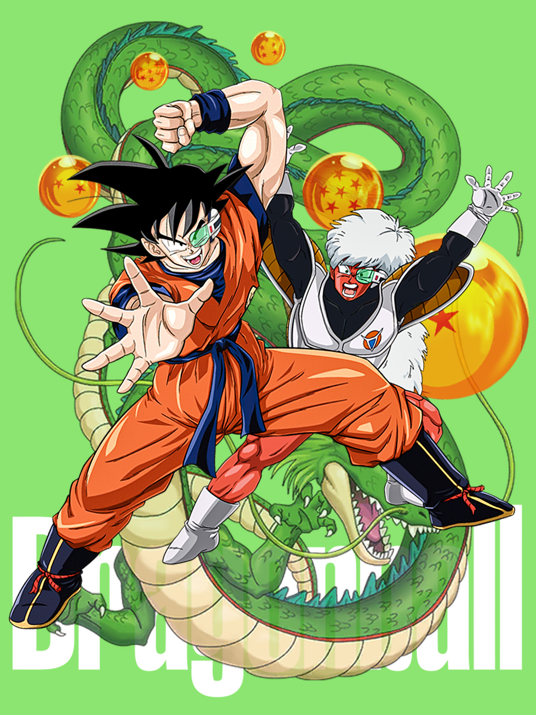 Dragon Ball Z Son Goku Anime Boys Vertical Dragon Anime Transparency Armor 1800x2400