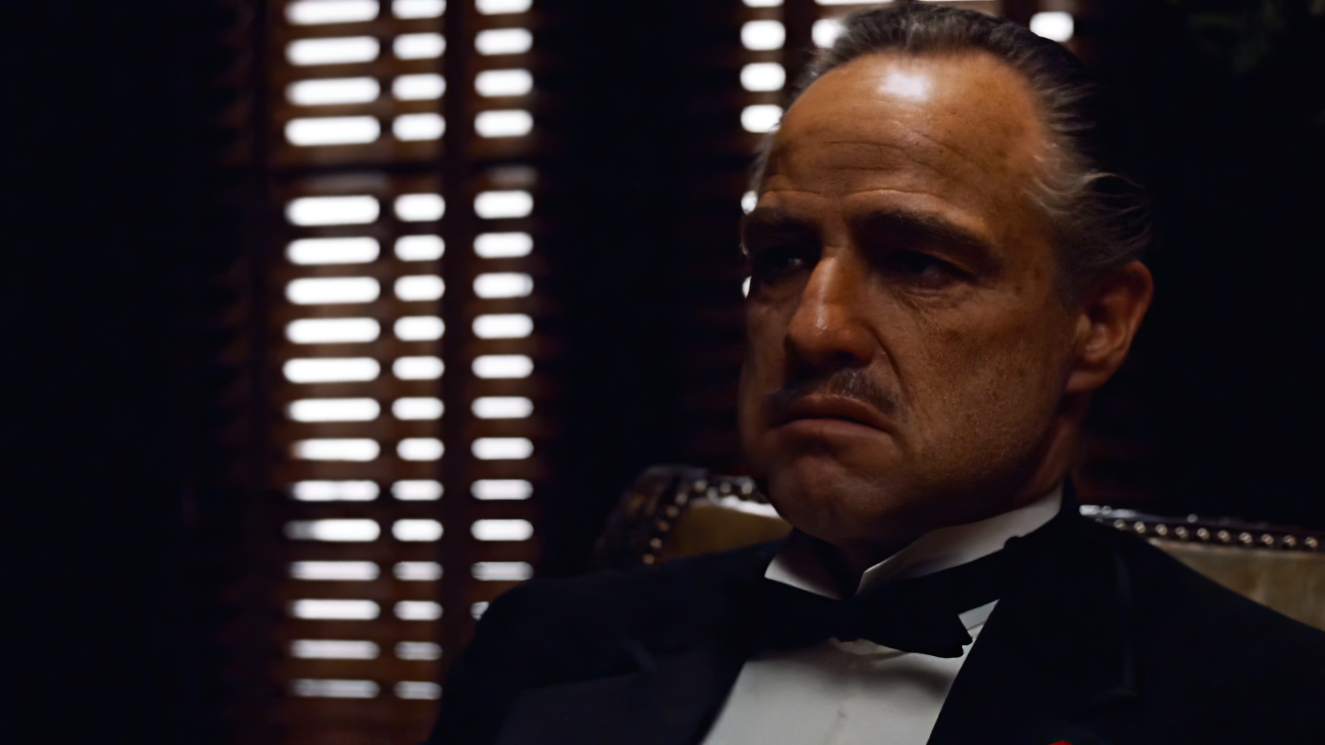 The Godfather Vito Corleone Marlon Brando Actor Movies Film Stills Francis Ford Coppola Mafia 1920x1080