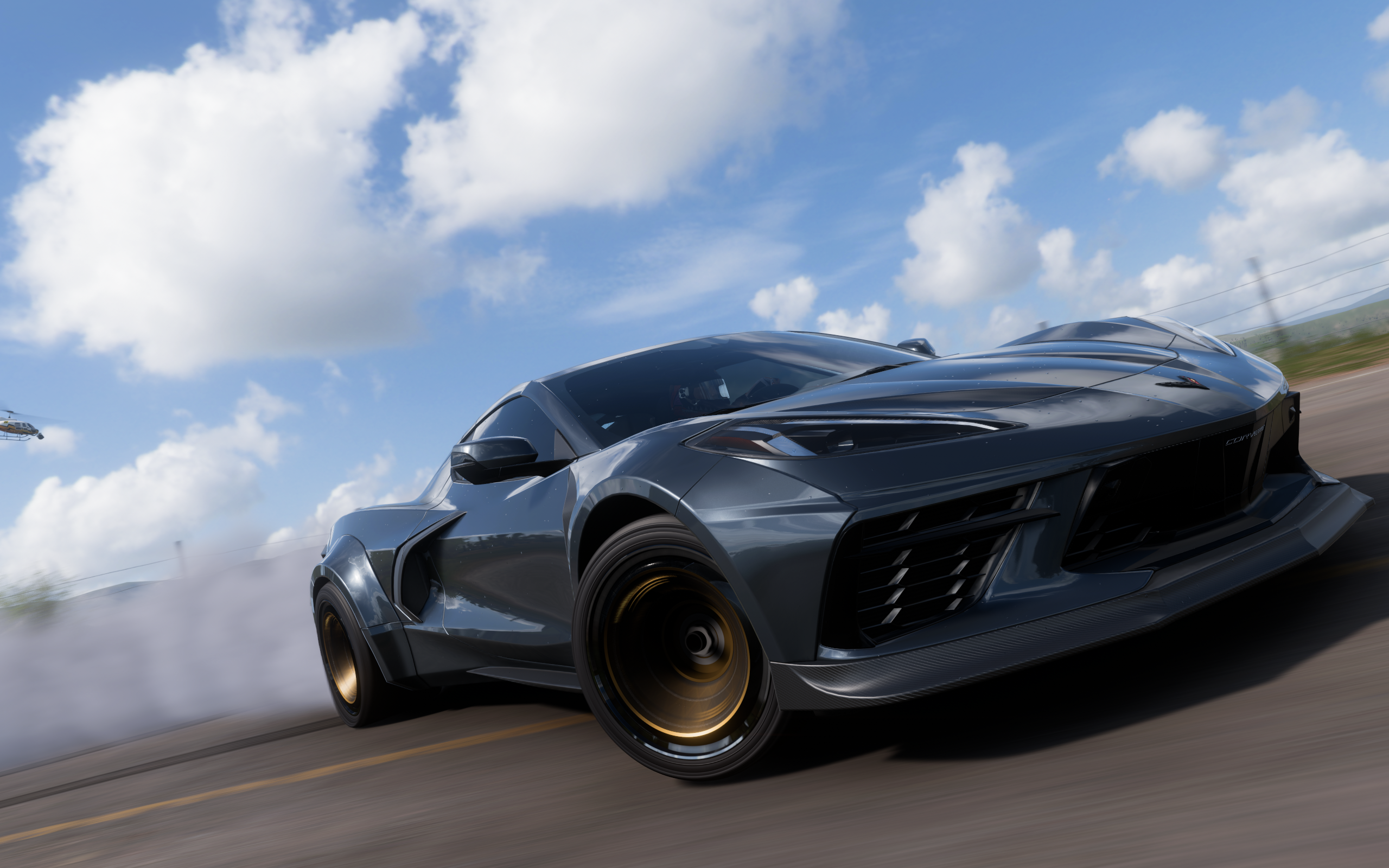 Forza Forza Horizon 5 Screen Shot Corvette Car 2560x1600