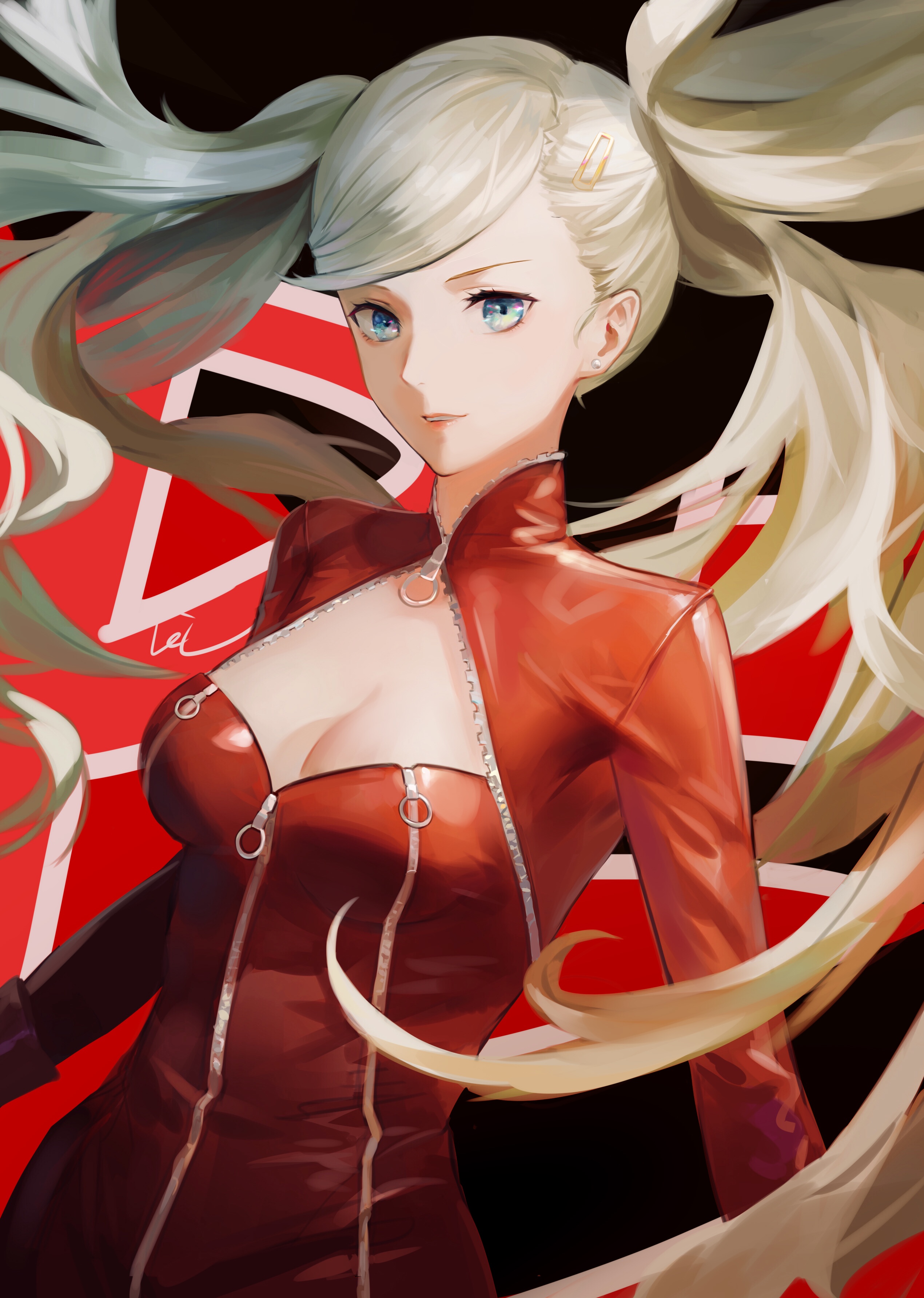 Persona 5 Persona 5 Royal Vertical Anime Girls Twintails Long Hair Looking At Viewer 2540x3568