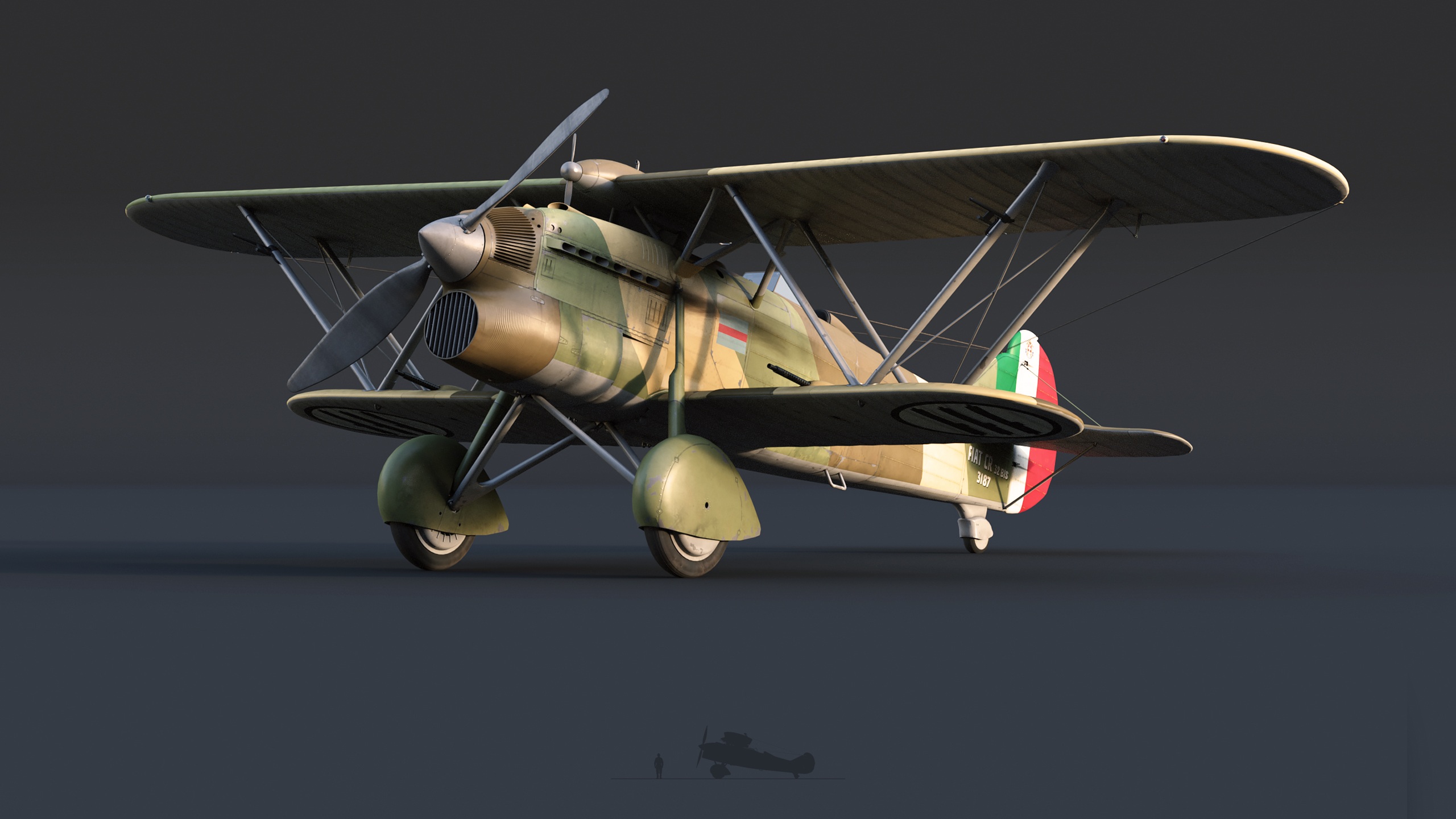 World War Ii War Aircraft Airplane Military Military Aircraft Biplane Italy Italian Air Force Italia 2560x1440