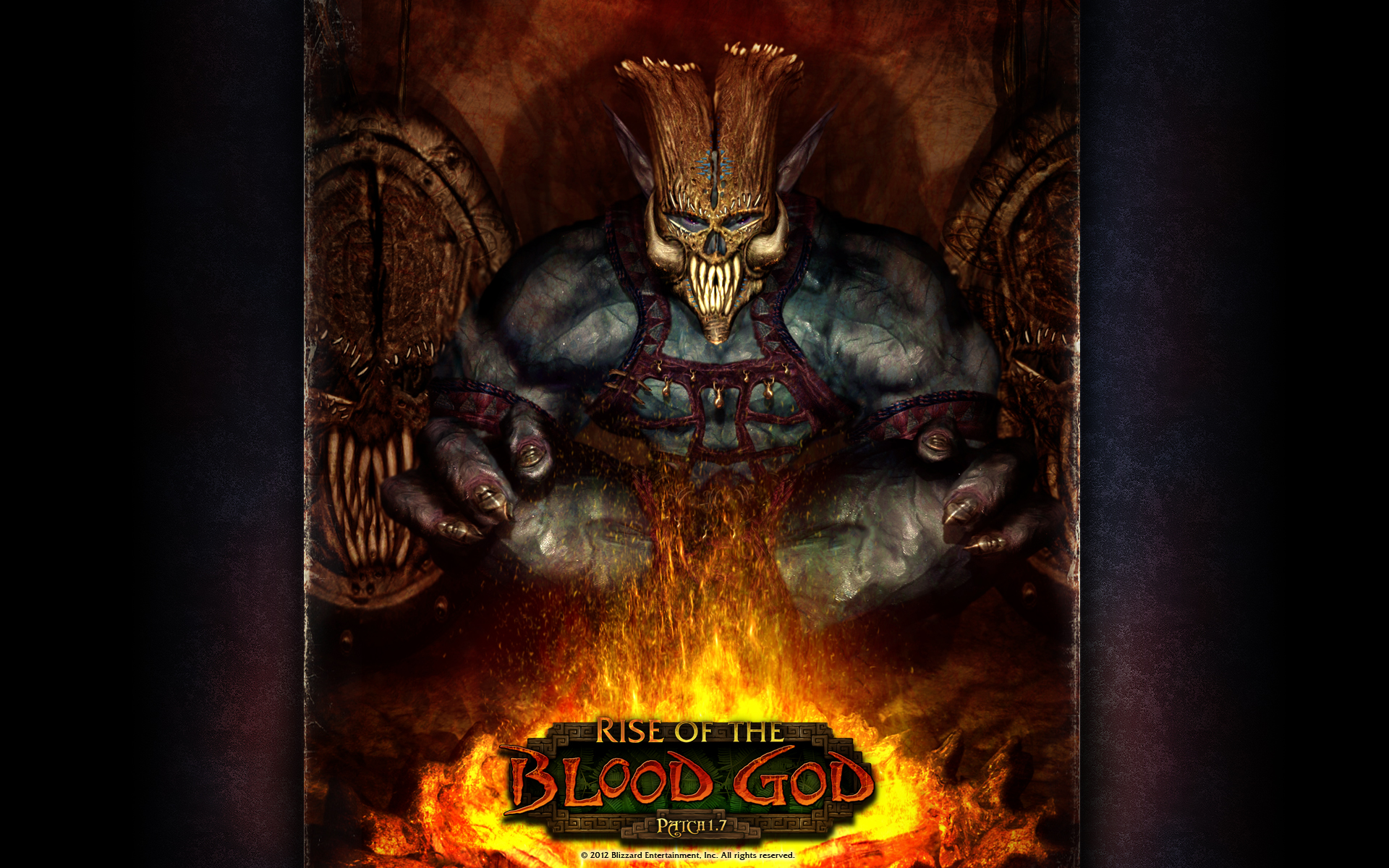 Warcraft World Of Warcraft Video Games Trolls Video Game Art Video Game Creatures Fire 1920x1200