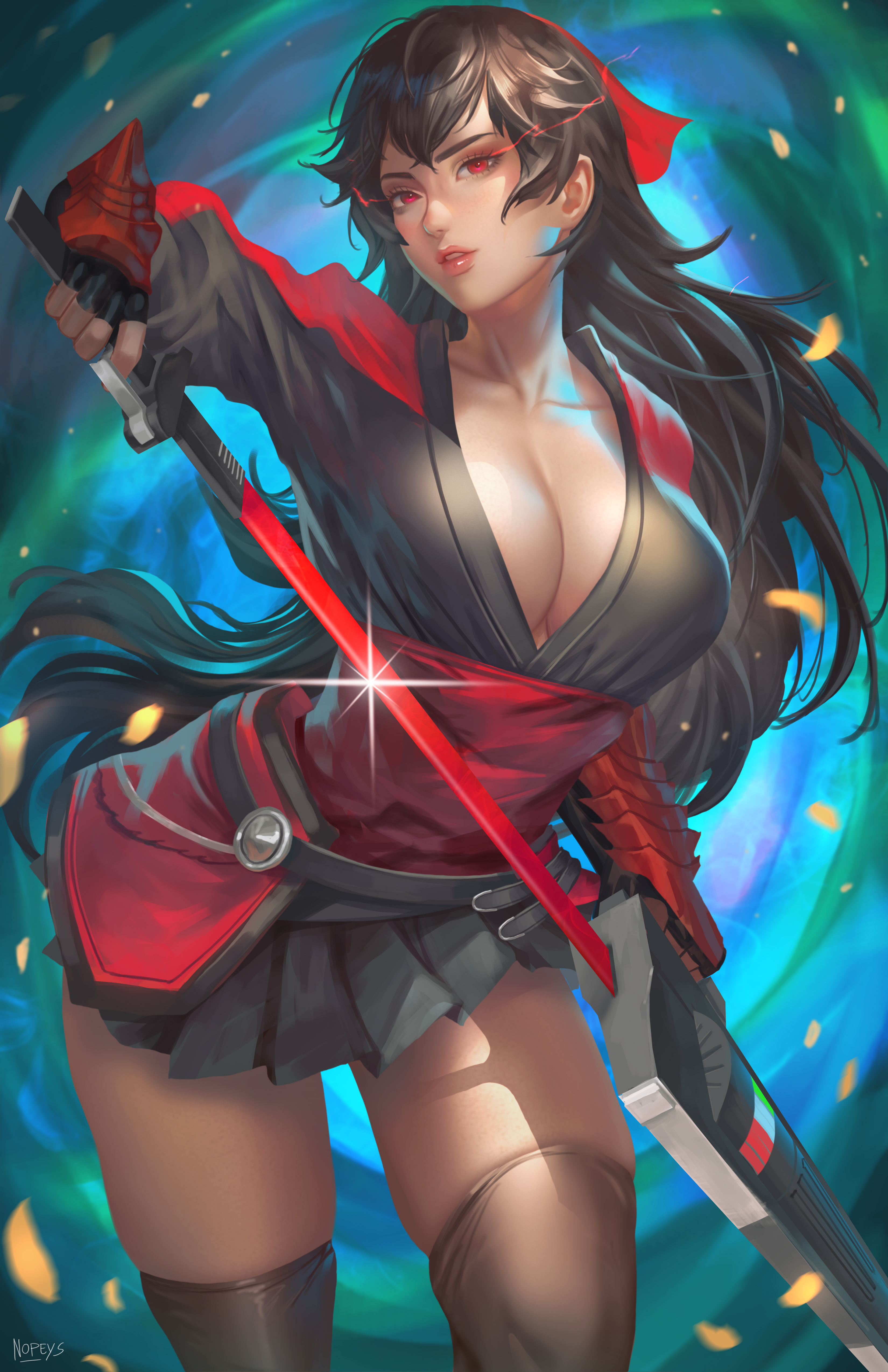 Samurai Kimono girl | Anime Art Amino