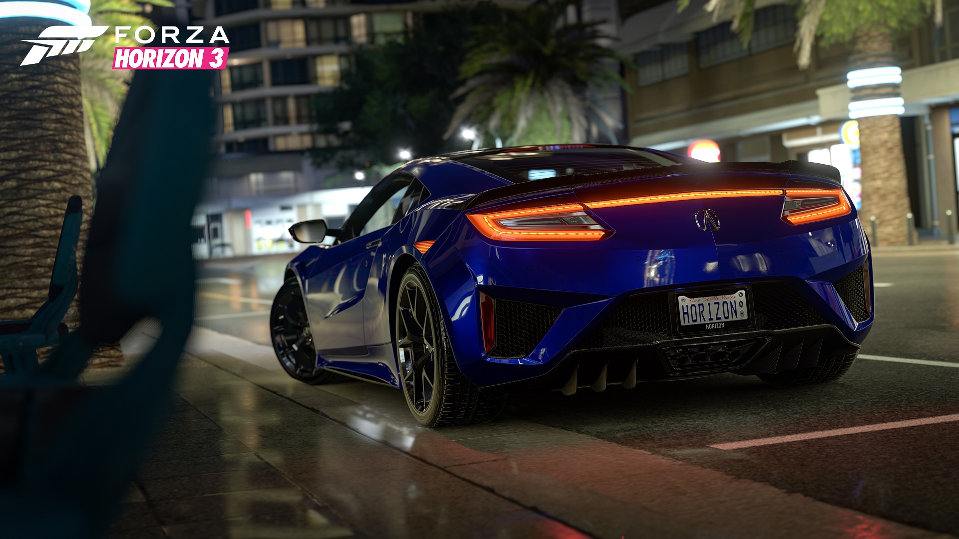 Forza Horizon 3 Video Games Car Logo Taillights Licence Plates 1920x1080
