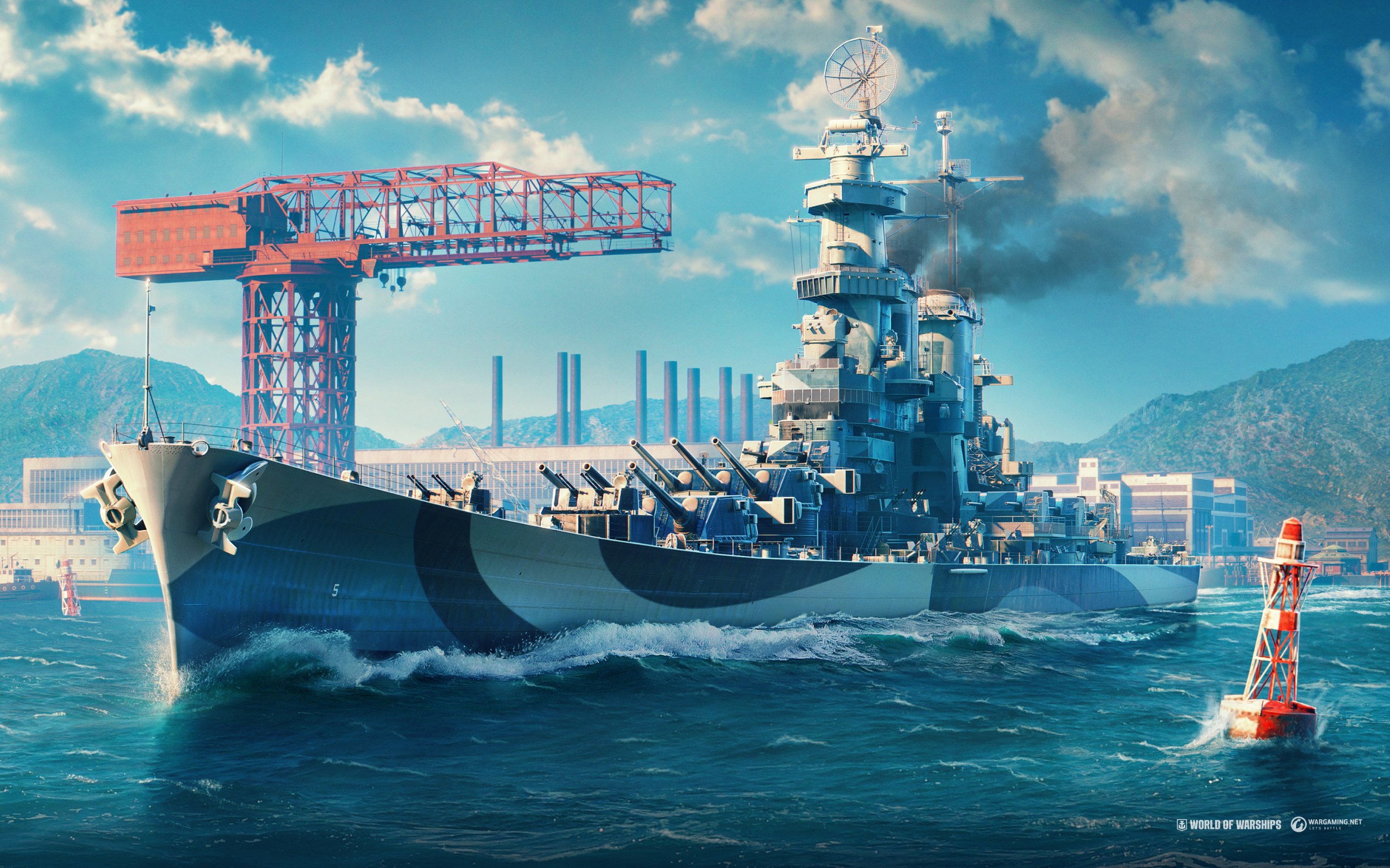 World Of Warships Wows Warship Wargaming Video Games Water Ship 2560x1600