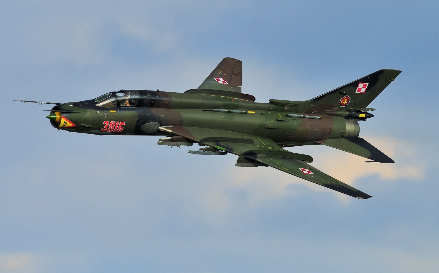 Aircraft Military Aircraft Sky Sukhoi Su 22 1500x935